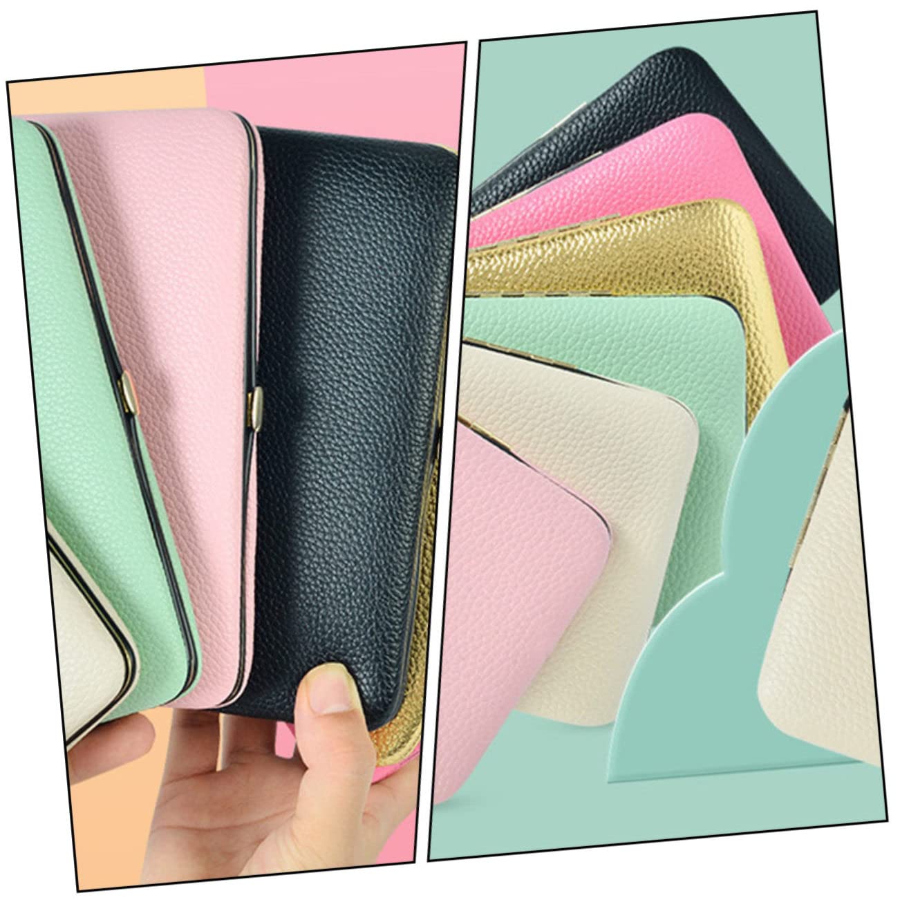 Premium Metal Lash Tweezer Case - Anti-Fall Eyelash Extension Storage Box with Secure Lid | Portable Makeup Tool Organizer for Professionals & Home Use | Perfect for Salon, Travel & Beauty Kit Organization (Pink)