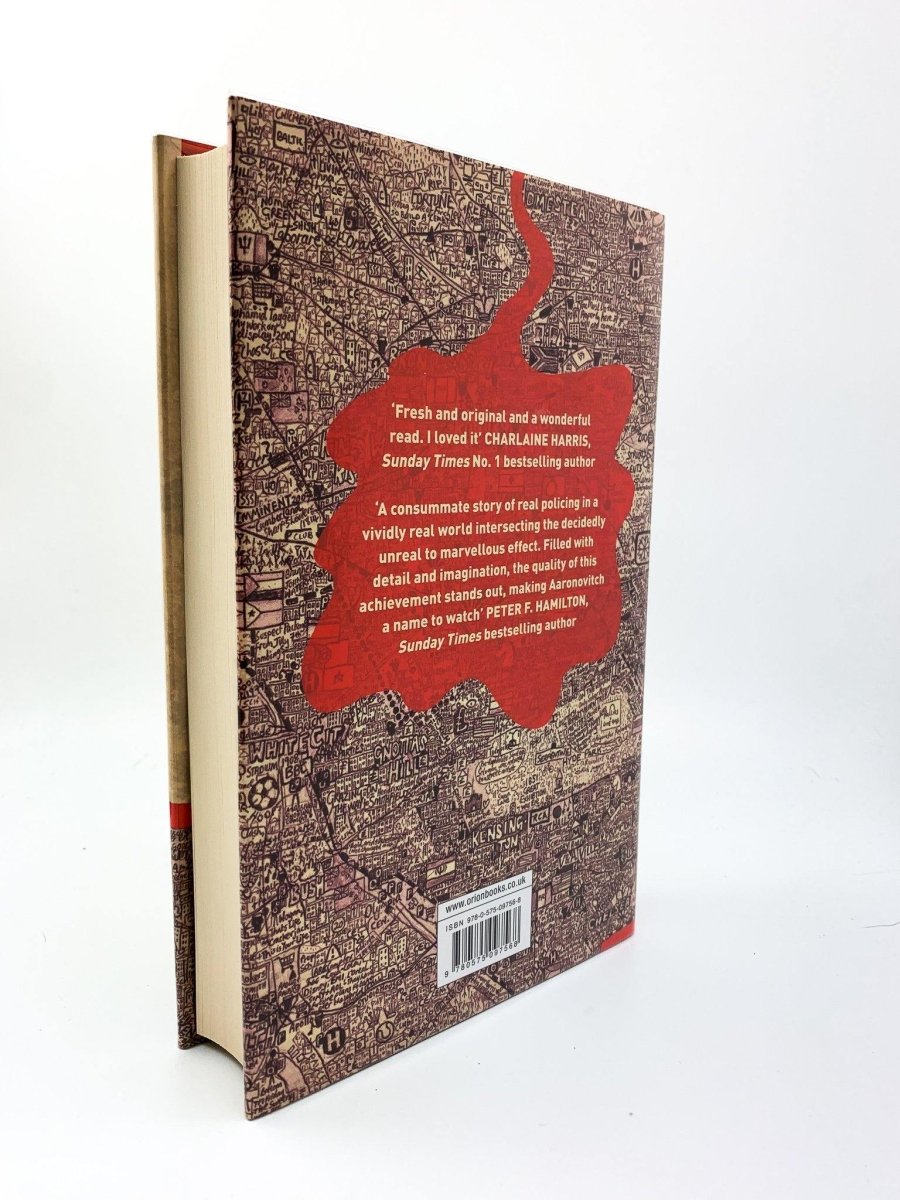 Signed Rivers of London Book by Ben Aaronovitch - Collectible Fantasy Novel for Urban Magic Fans | Perfect for Gifts & Book Collections
