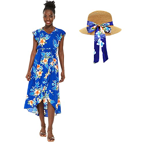 Hibiscus Blue + Hat