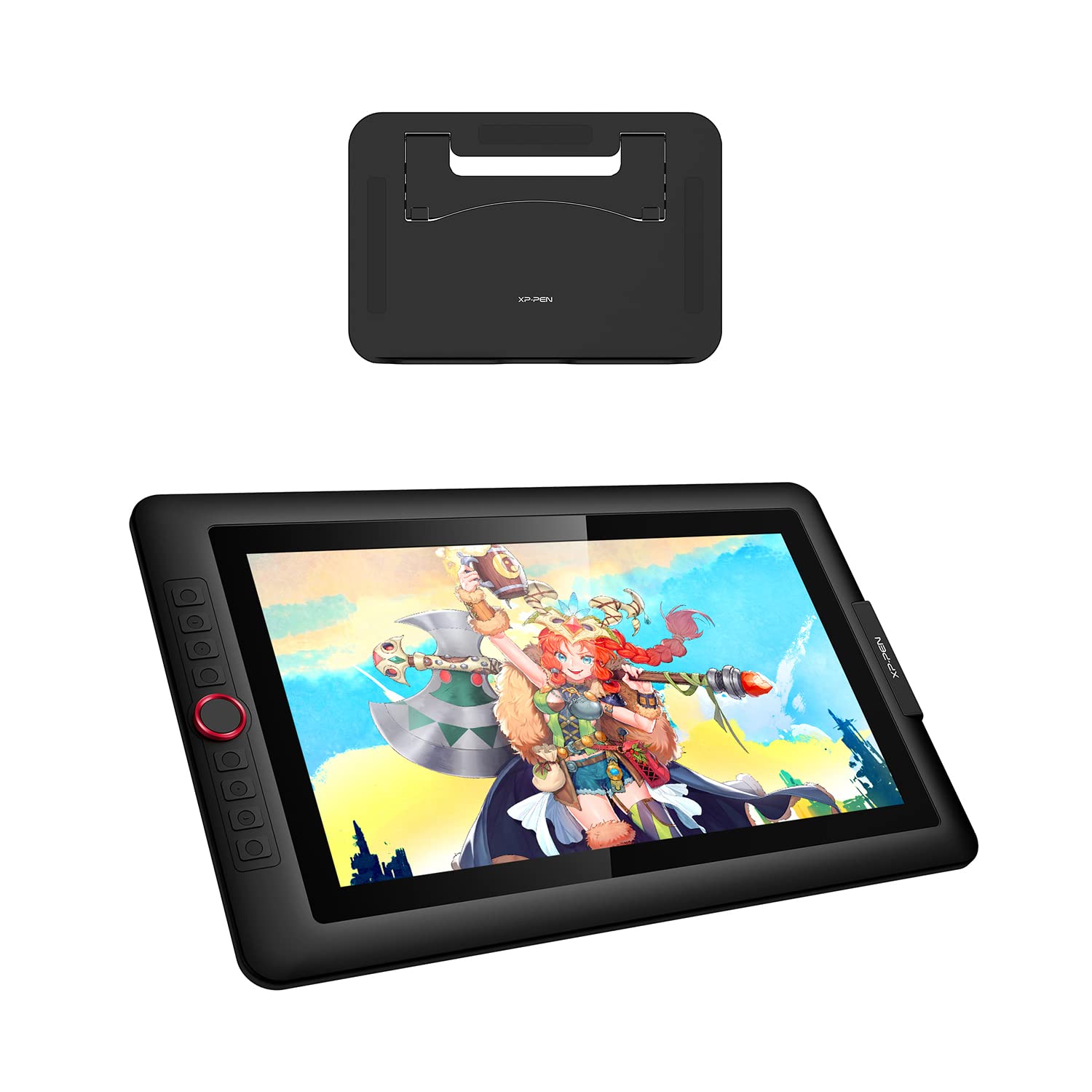 XP-PEN Artist 15.6 Pro Drawing Tablet with Screen - 120% sRGB Color Gamut, Battery-Free Stylus, Full-Laminated Technology - Digital Art, Graphic Design & Animation for Artists, Designers & Creators