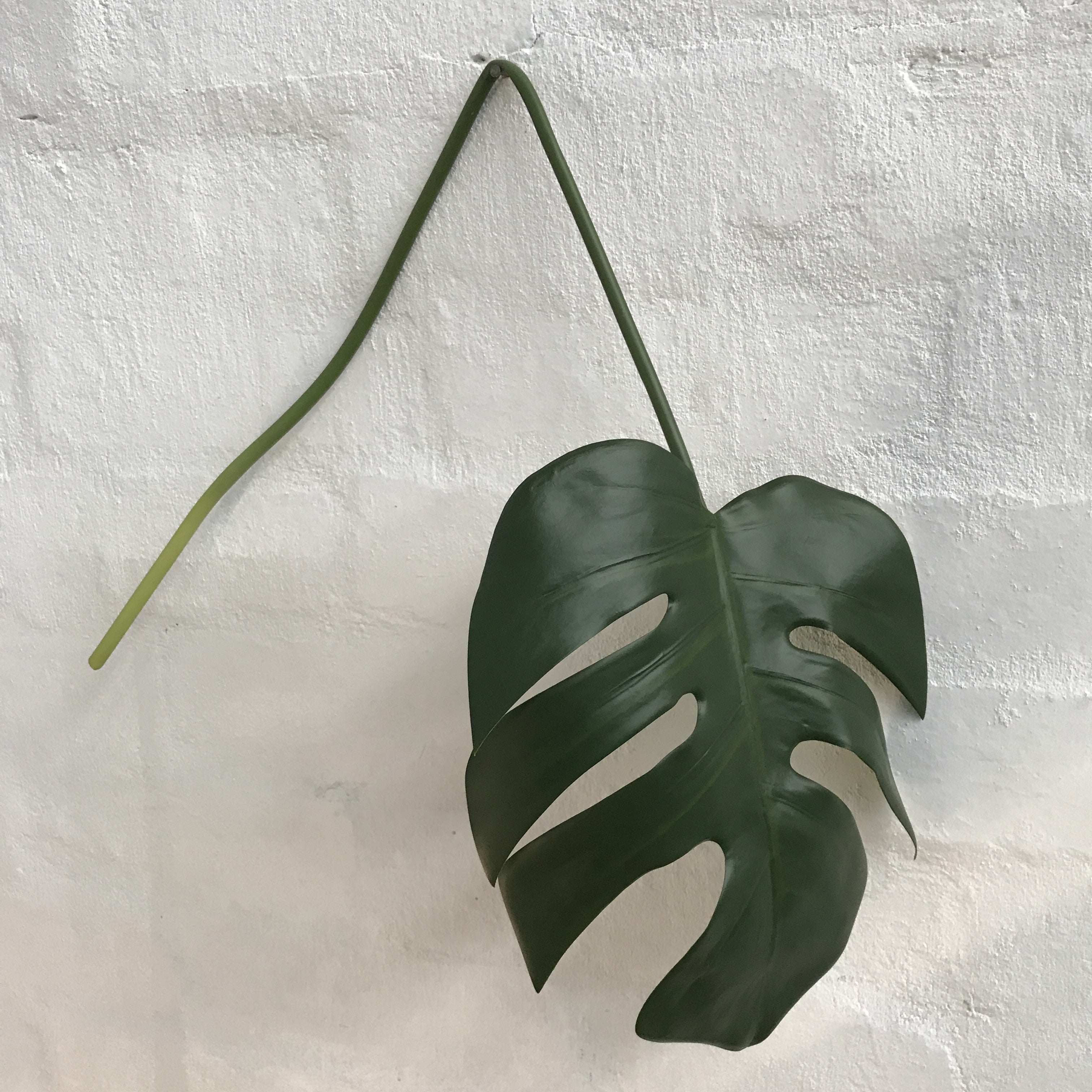 Premium Artificial Monstera Deliciosa Leaves - Large Faux Tropical Plants with 2 Stems - Perfect for Home Decor, Office, Wedding & Party Arrangements