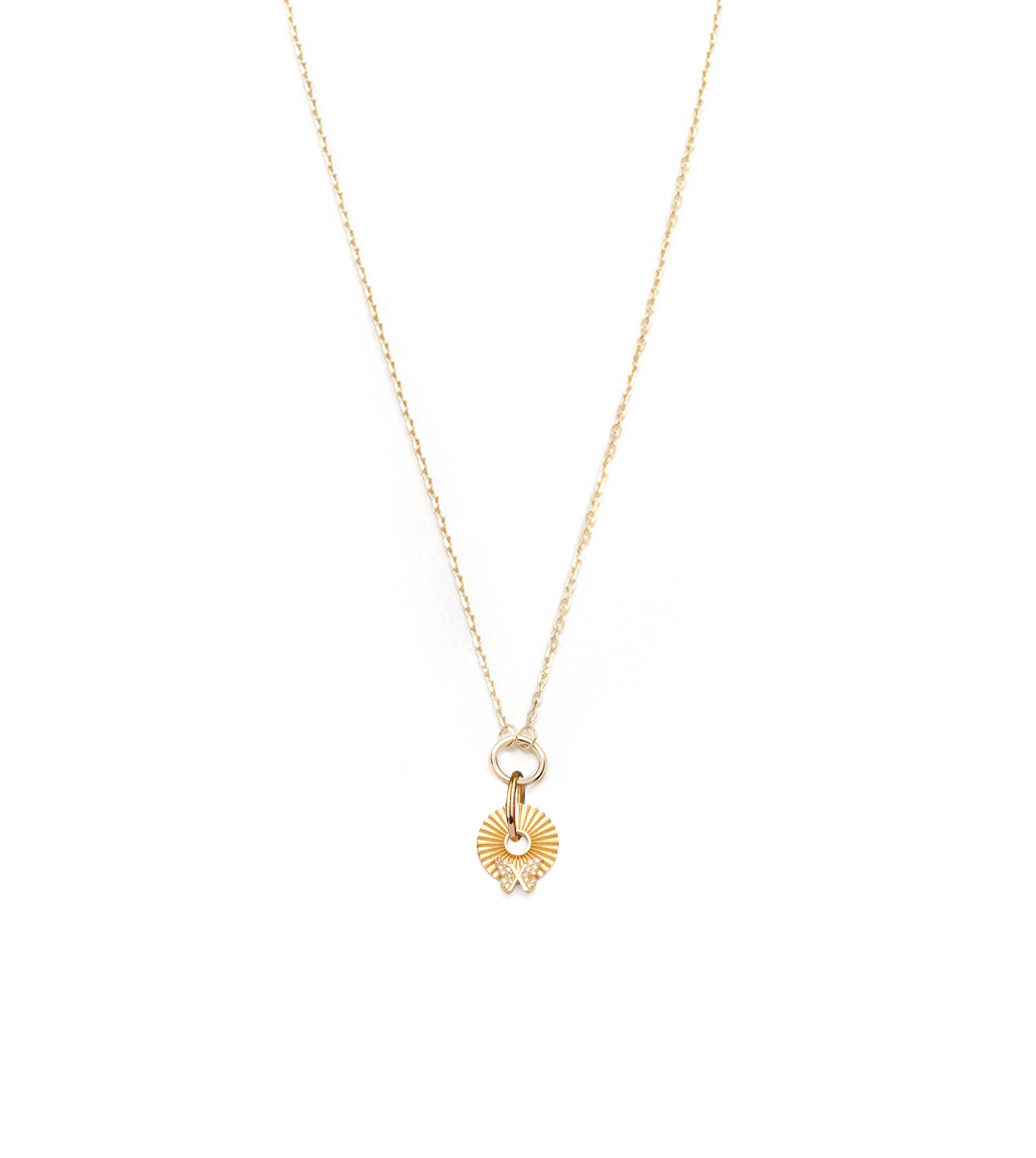 Butterfly Reverie: Elegant Gold Symbol Disk Necklace for Women | Perfect for Everyday Wear, Date Nights & Special Occasions