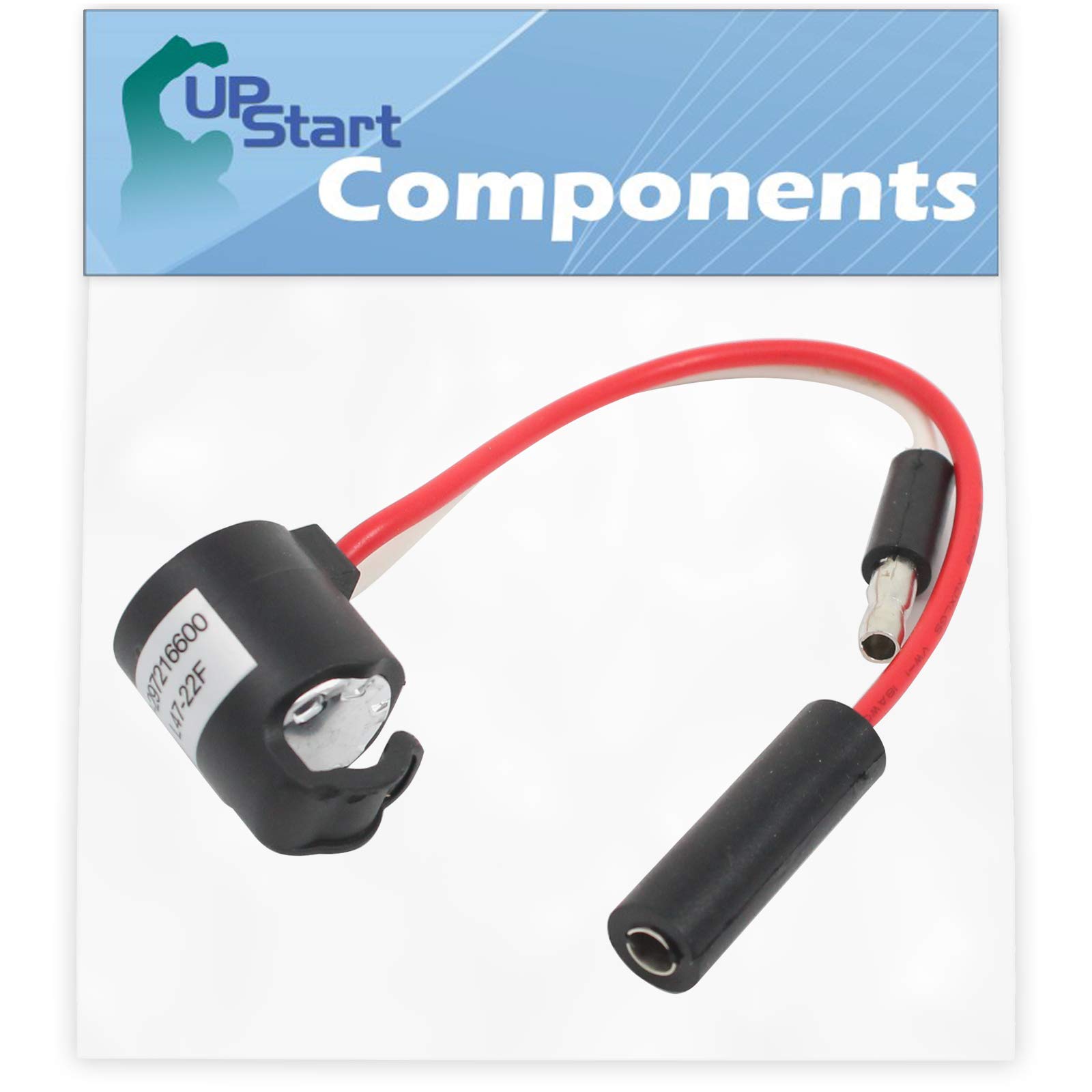 297216600 Freezer Defrost Thermostat Replacement for Frigidaire FFU14FC2CW4 Refrigerator - Compatible with 216731000 | High-Quality Defrost Temperature Control | Perfect for Home Kitchen Appliance Repair & Maintenance