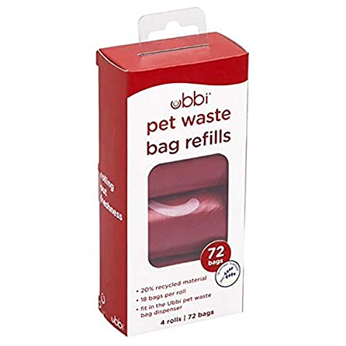 Red Poop Bags, 72 Count
