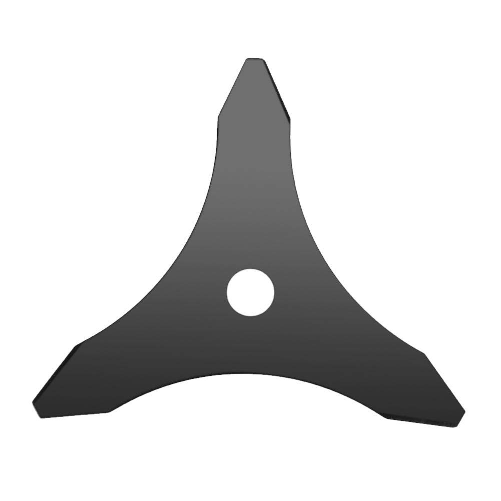 3 Teeth Manganese Steel Brush Cutter Blade - Replacement Mower Grass Trimmer Blade for Lawn Mower & Garden Machine Accessories - Perfect for Landscaping, Yard Maintenance & Professional Use