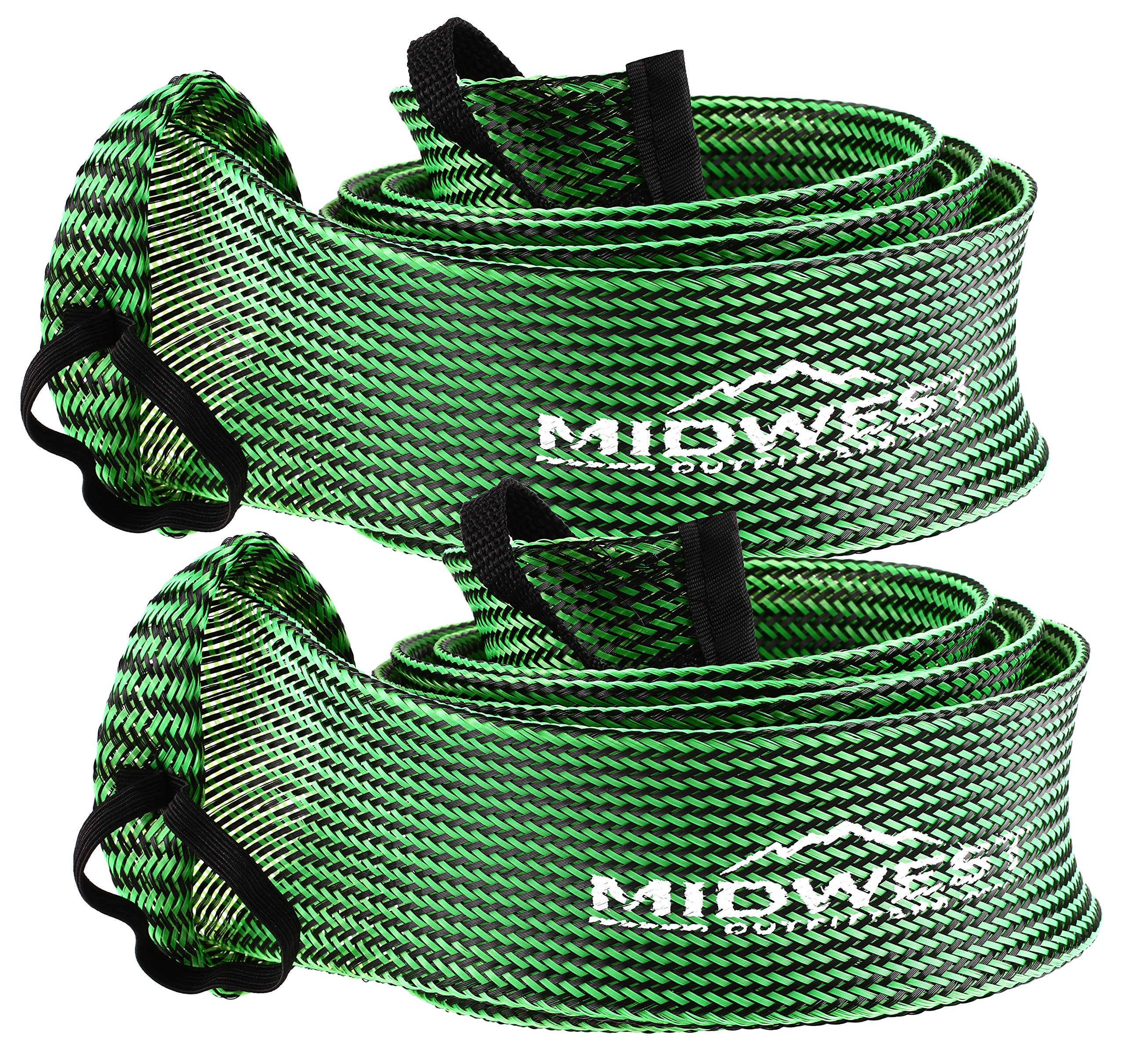 Rod Socks - Durable Fishing Rod Sleeve Covers for Spinning, Baitcaster & Youth Rods - Multiple Sizes & Colors - Perfect for Rod Protection During Travel & Storage