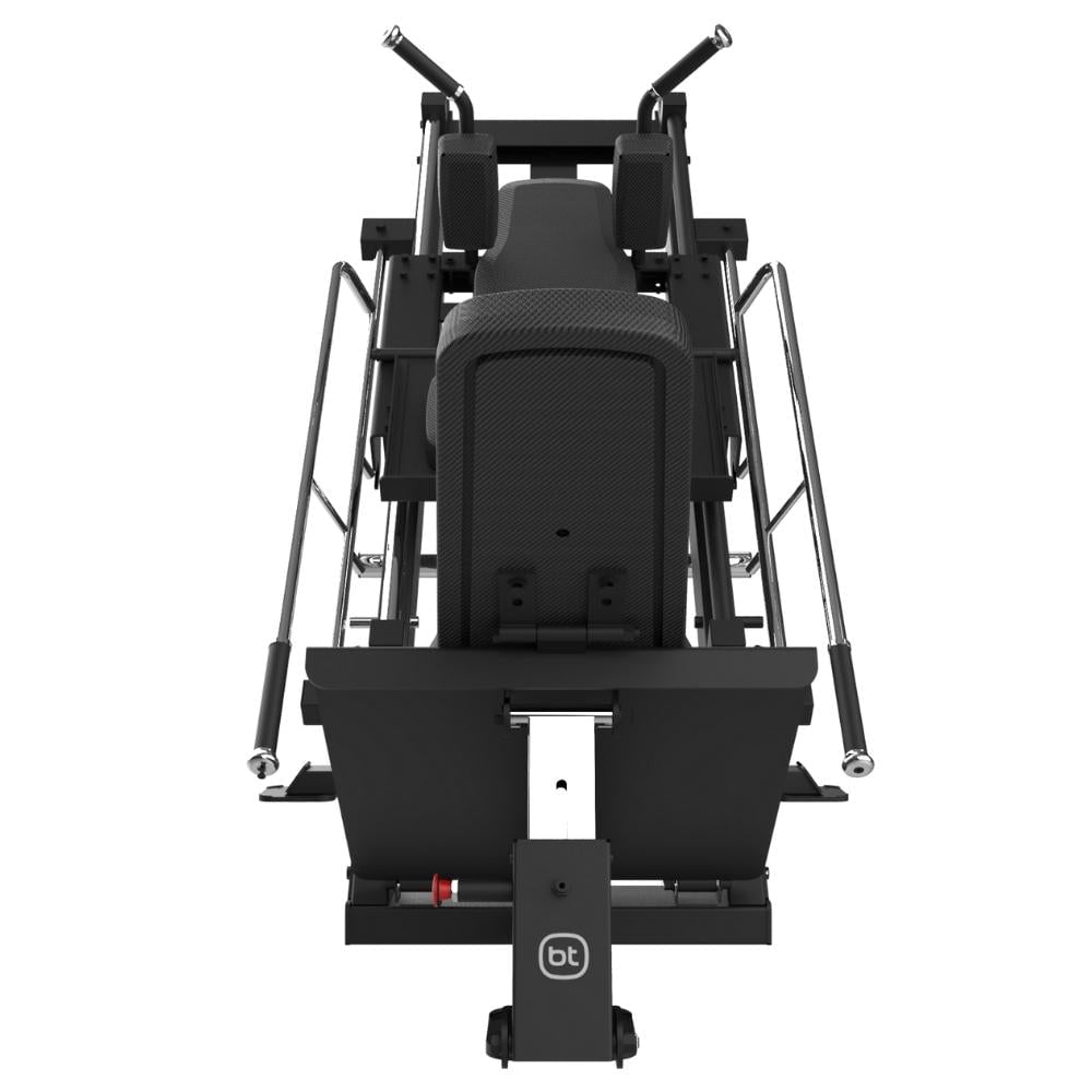 BodyTone Leg Press and Hack Squat Machine - Professional Gym Equipment for Home & Commercial Use - Perfect for Leg Workouts, Strength Training, and Fitness Enthusiasts