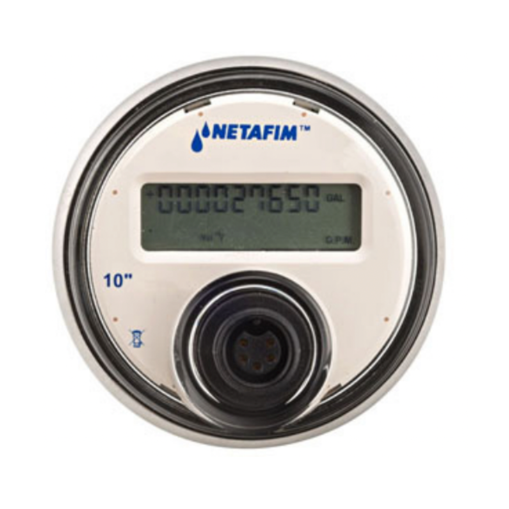 Netafim ER Digital Register - Precision Water Flow Control for Drip Irrigation Systems | Ideal for Farms, Greenhouses & Hydroponics