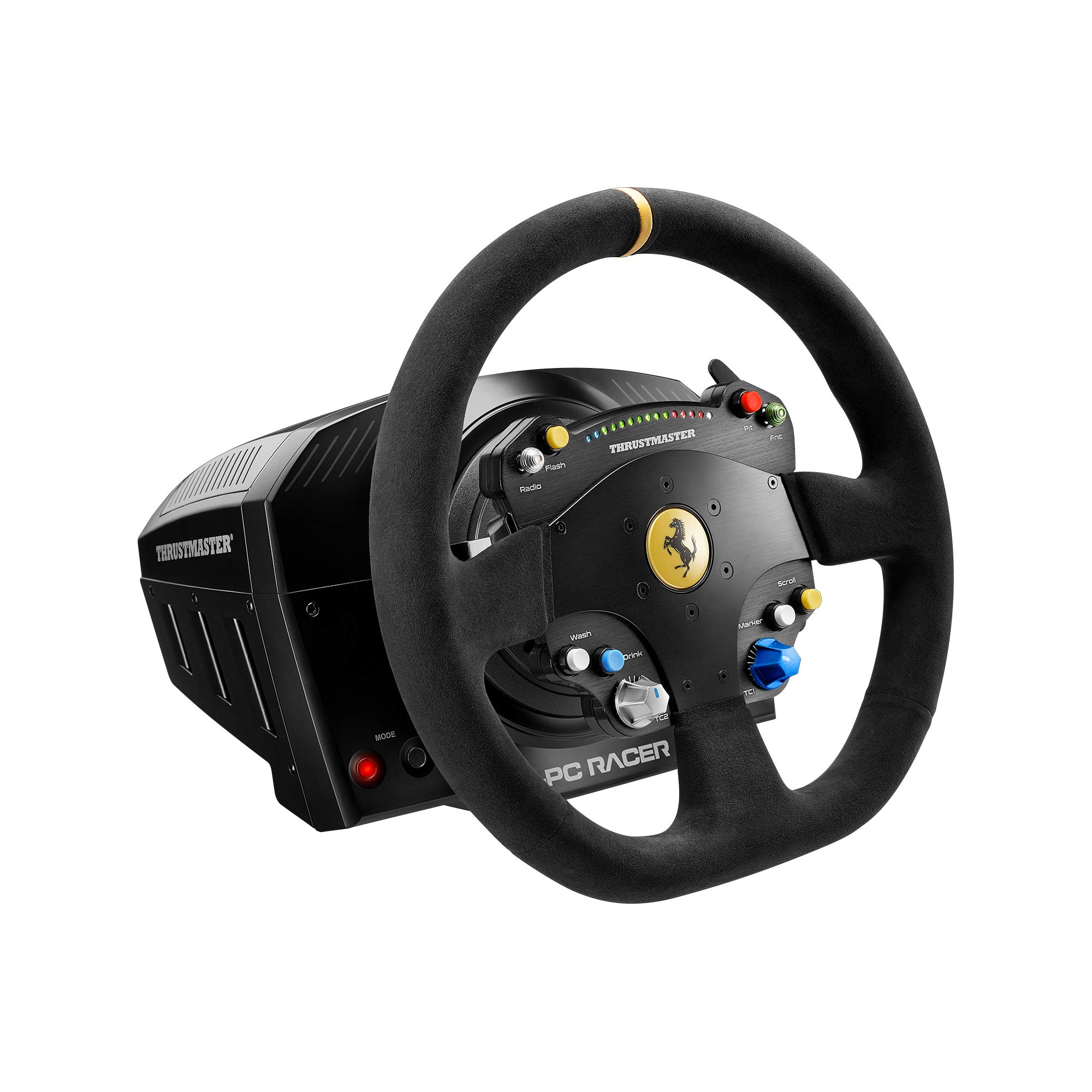 Thrustmaster TS-PC Racer Ferrari 488 Challenge Edition - High Torque Force Feedback Racing Wheel (270°-1080° Adjustable) for PC - Perfect for Sim Racing & Gaming Enthusiasts