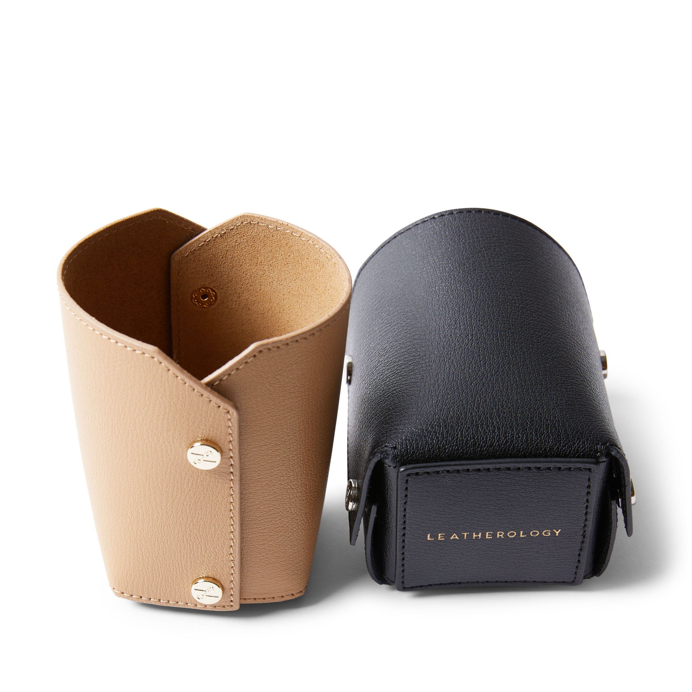 Modern Tan Pencil Holder - Stylish Desk Organizer for Office, School & Home Workspace Accessories
