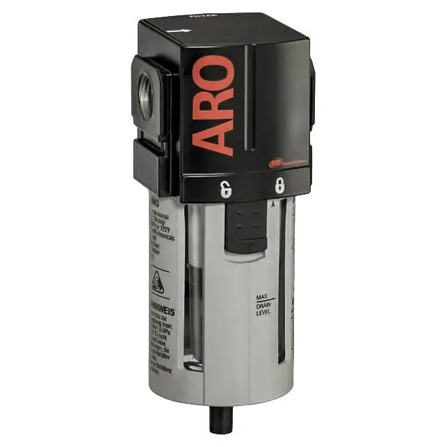 IR ARO 2000 Series Air Compressor Filters with Manual Drain, 1/2