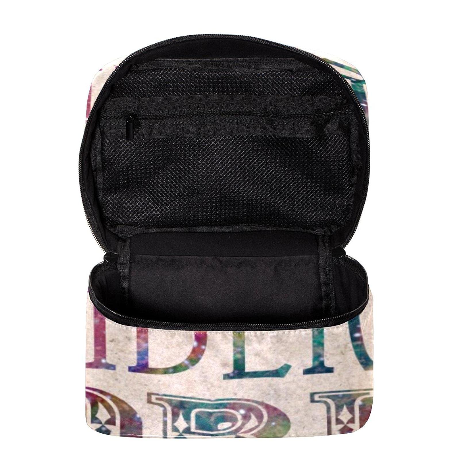Bohemian Tribal Art Pattern Large Travel Makeup Bag - Waterproof Cosmetic Organizer with Zipper for Women & Girls | Perfect for Vacation, Gym, Beach & Daily Use
