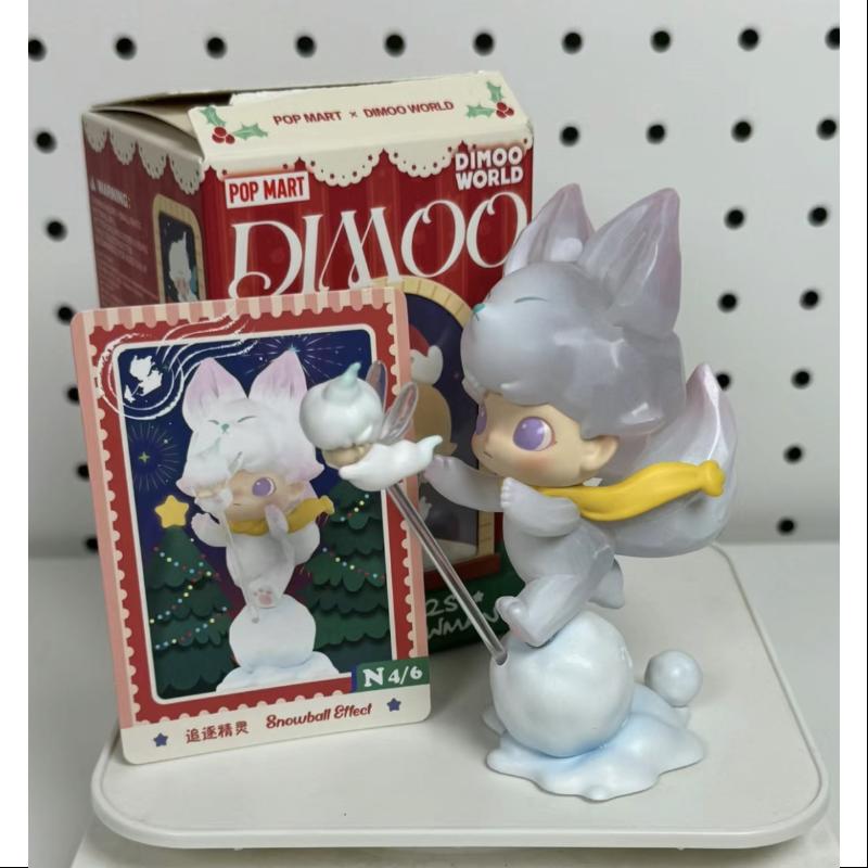 DIMOO Snowman Series - Letters from Snowman Collectible Figure (SNOWBALL EFFECT) - Perfect for Christmas Decorations, Gift Giving, and Pop Culture Collectors