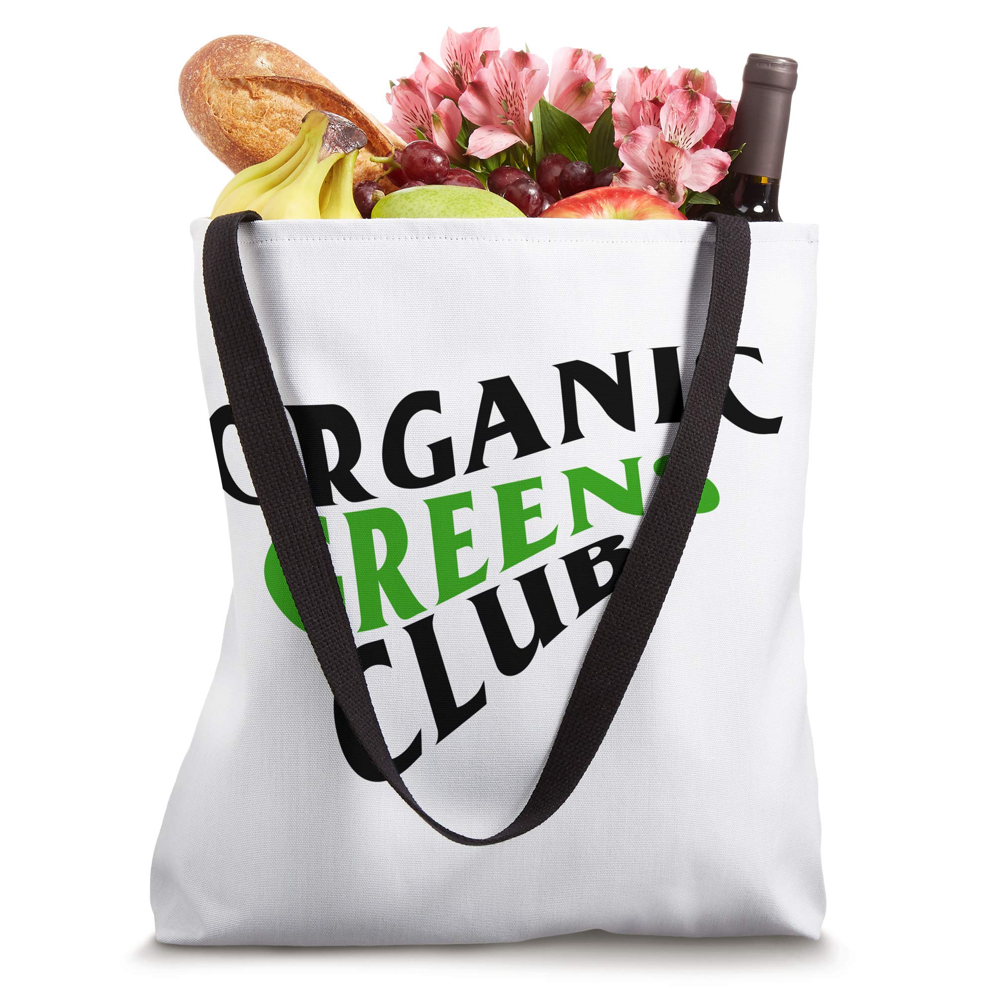 Organic Reusable Grocery Tote Bag - Eco-Friendly Shopping Bag for Groceries, Farmers Market & Everyday Use | Sustainable Cotton Carryall for Grocery Hauling, Beach Trips & Picnics