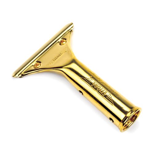 Ettore Brass Squeegee Handle - Premium Window Cleaning Tool for Streak-Free Shine - Perfect for Home, Office, and Commercial Glass Cleaning