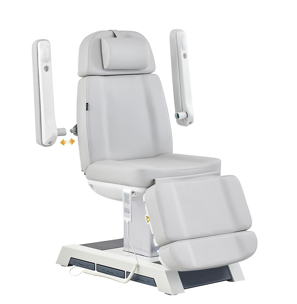 Vanir Professional Medical Spa Bed Chair - Adjustable Facial Massage Table with Headrest for Beauty & Skin Treatments - Perfect for Salons, Spas, and Home Use