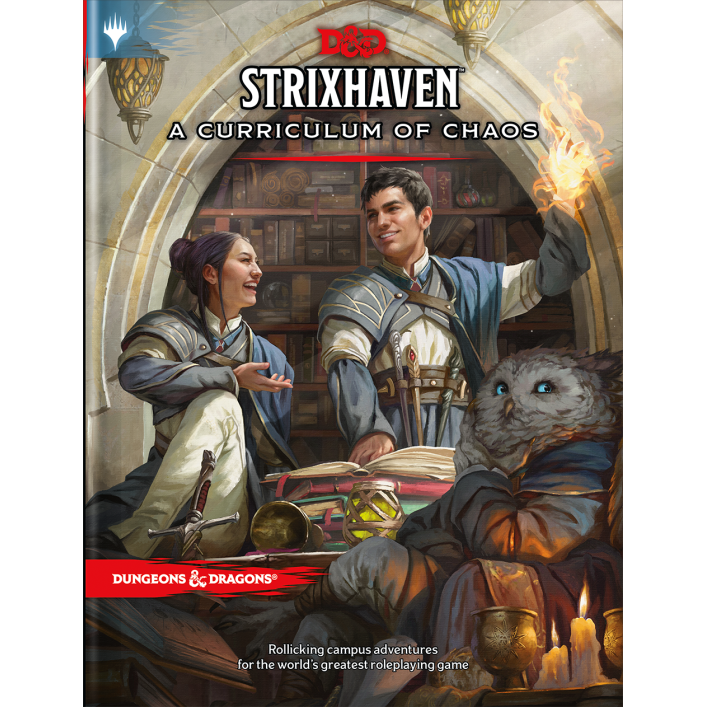Dungeons & Dragons Strixhaven: A Curriculum of Chaos D&D Expansion Book - Fantasy Tabletop RPG Adventure for Magic School Campaigns