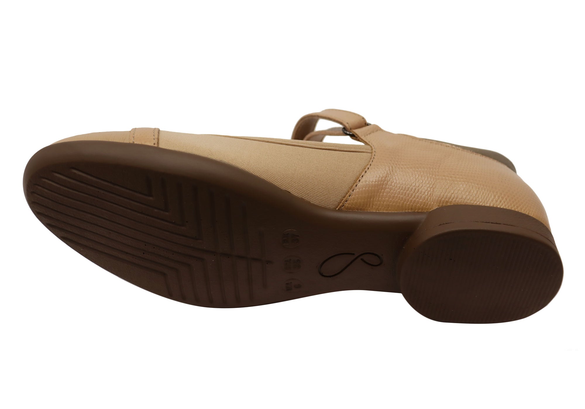 Opananken Mindy Women's Comfortable Brazilian Leather Mary Jane Shoes - Stylish & Supportive for Work, Travel & Everyday Wear