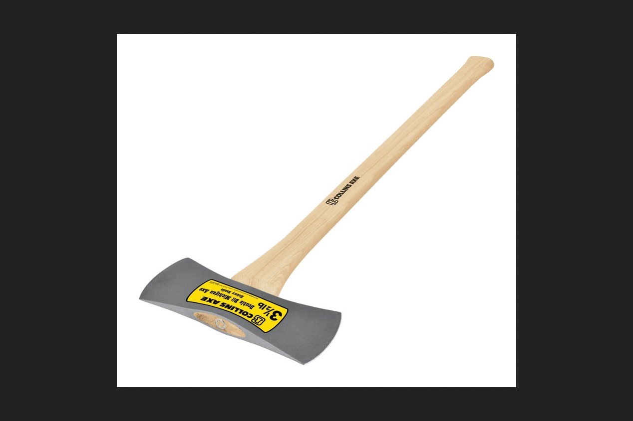 Crown Pattern Axe (32480) - Premium Handmade Wood Chopping Tool for Camping, Survival & Outdoor Adventures