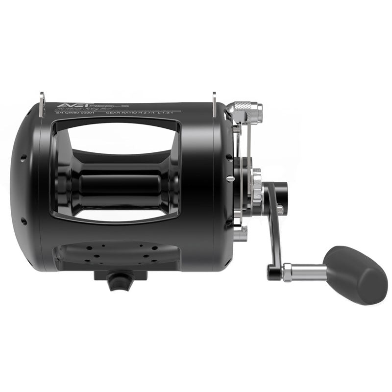 Avet T-RX 80W 2-Speed Quad Disc Big Game Fishing Reel - Saltwater Offshore Trolling & Deep Sea Fishing Reel for Marlin, Tuna & Swordfish