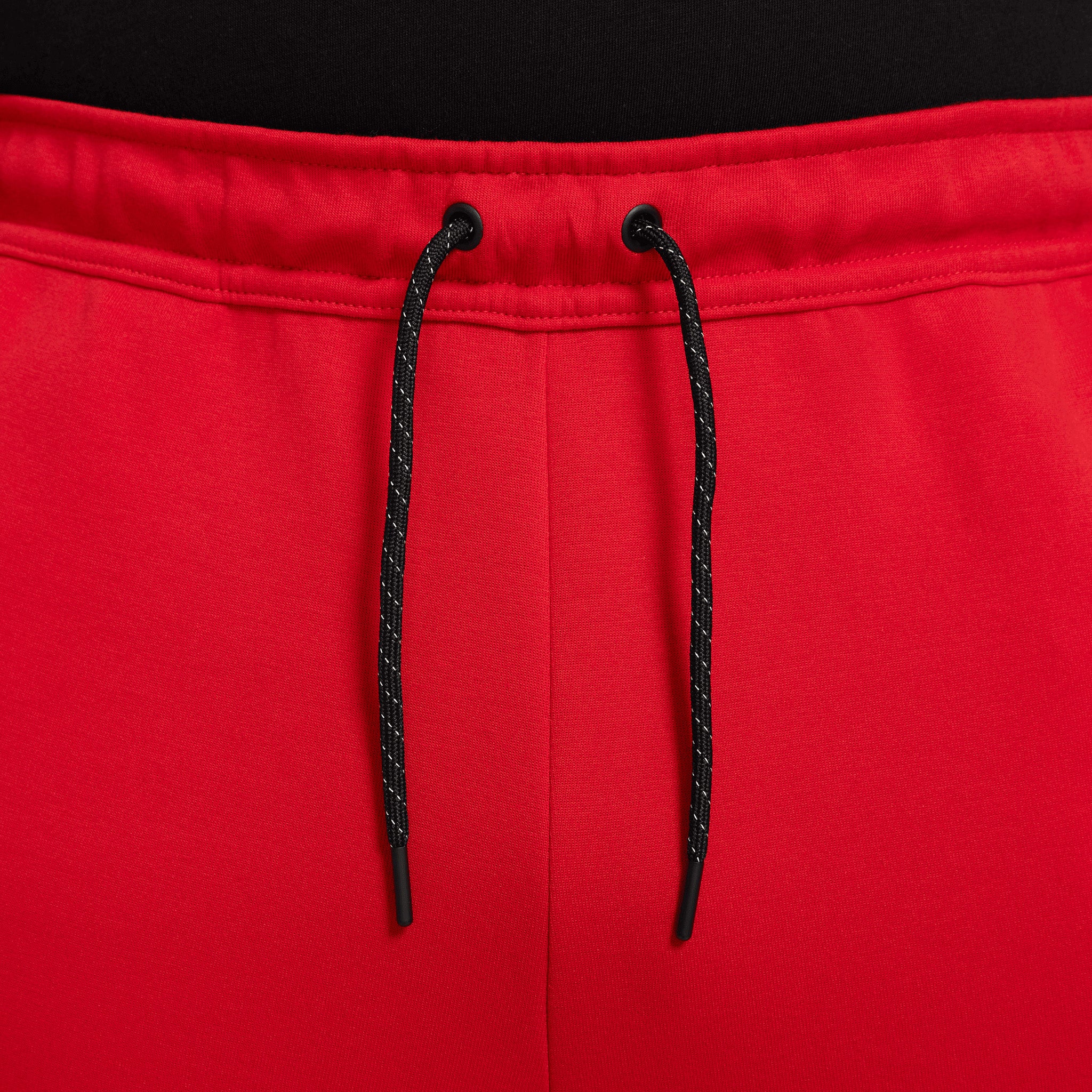 Nike Tech Fleece Joggers for Men - Comfortable Athletic Sweatpants, University Red/Black - Perfect for Running, Gym & Casual Wear