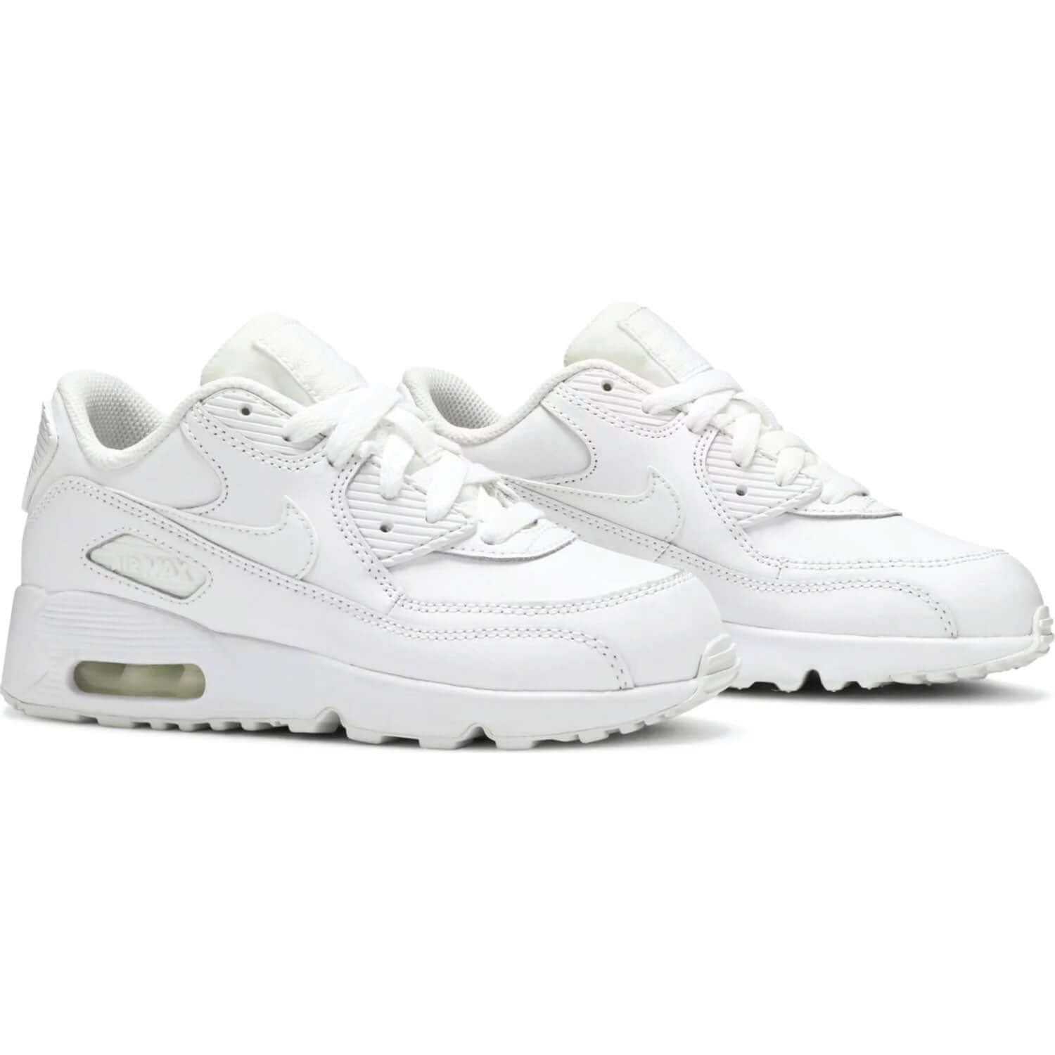 Nike Air Max 90 LTR PS 'White' Running Shoes for Men - Lightweight Comfortable Sneakers for Jogging, Gym Workouts & Casual Wear
