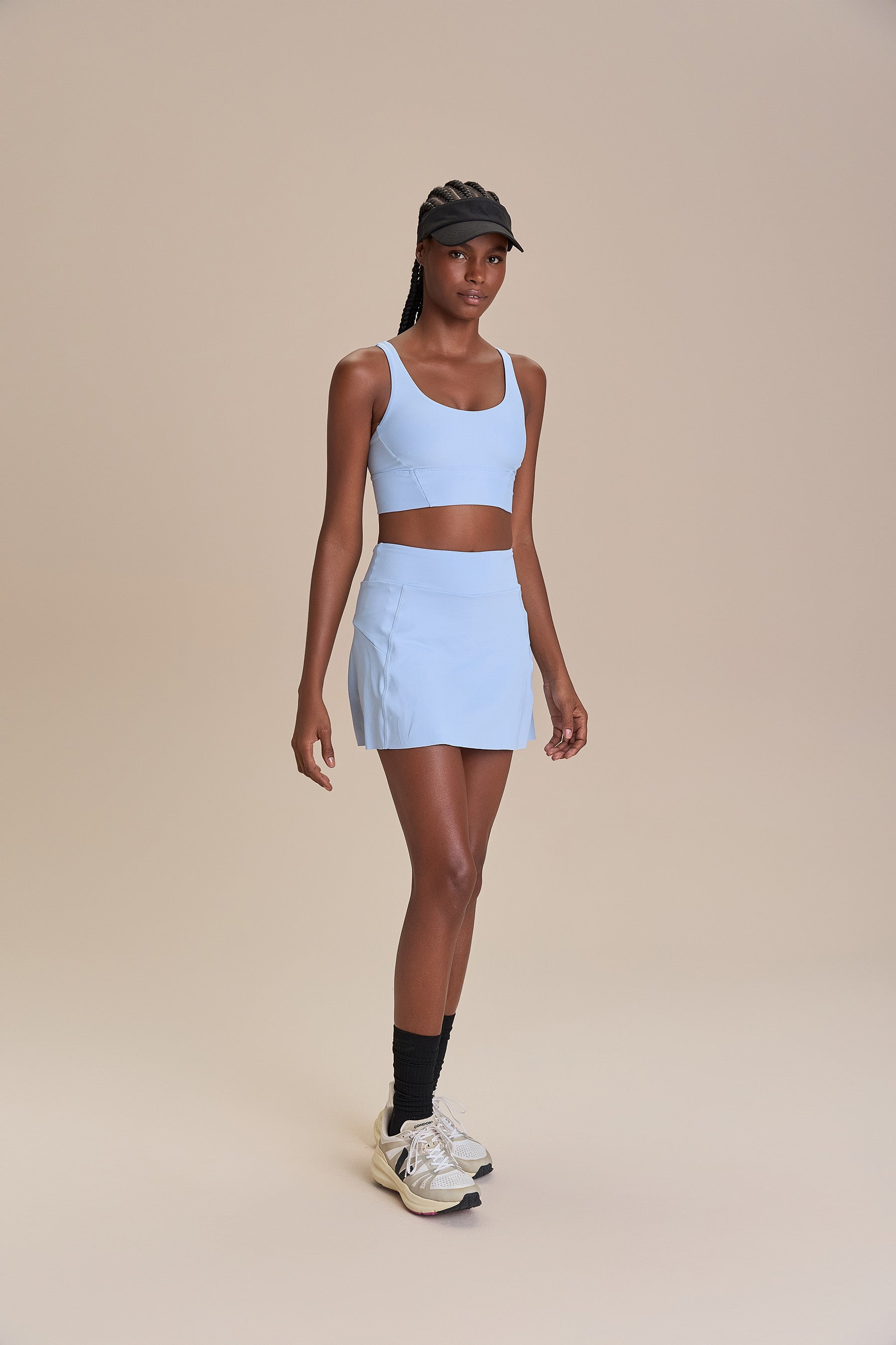 Back Sense® A-Line Skirt for Women - Stretchy High Waist Flowy Midi Skirt | Perfect for Office, Party & Casual Wear
