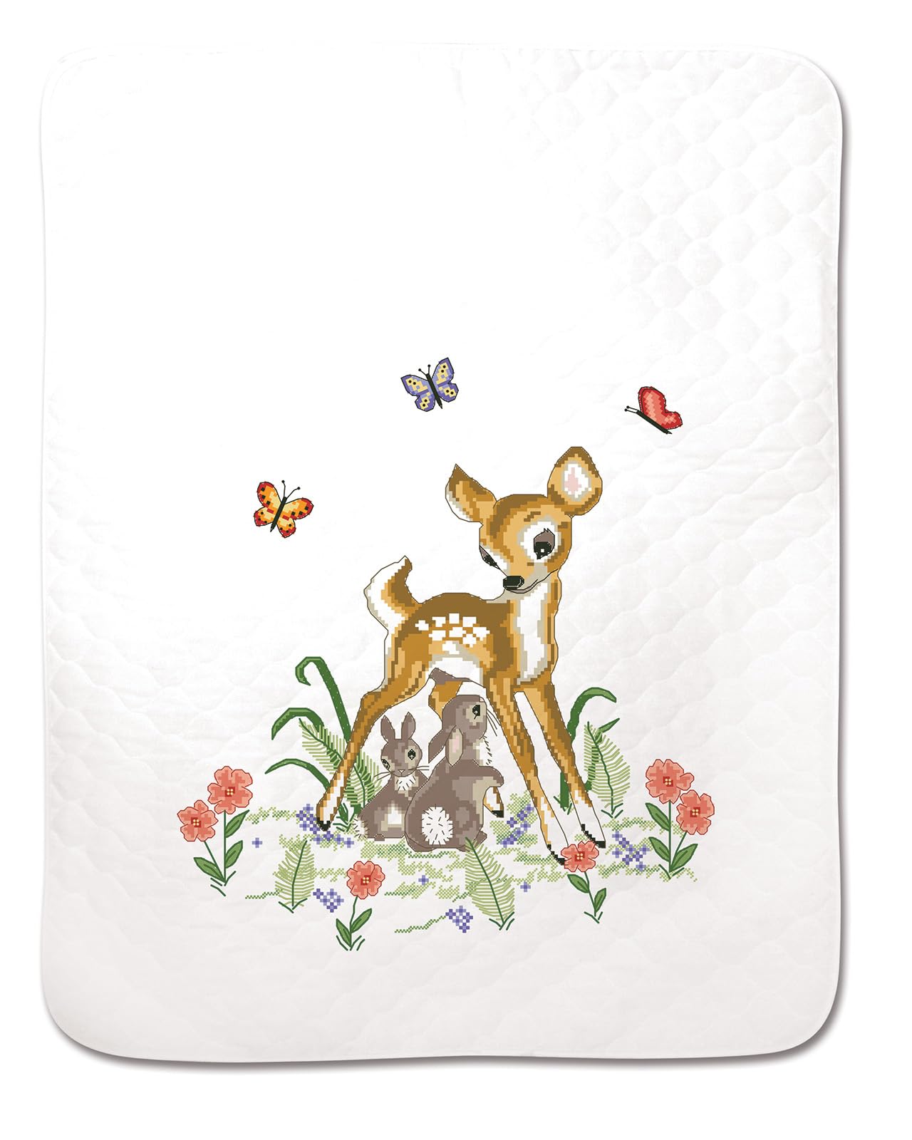 Tobin Janlynn Stamped Cross Stitch Quilt Kit 34