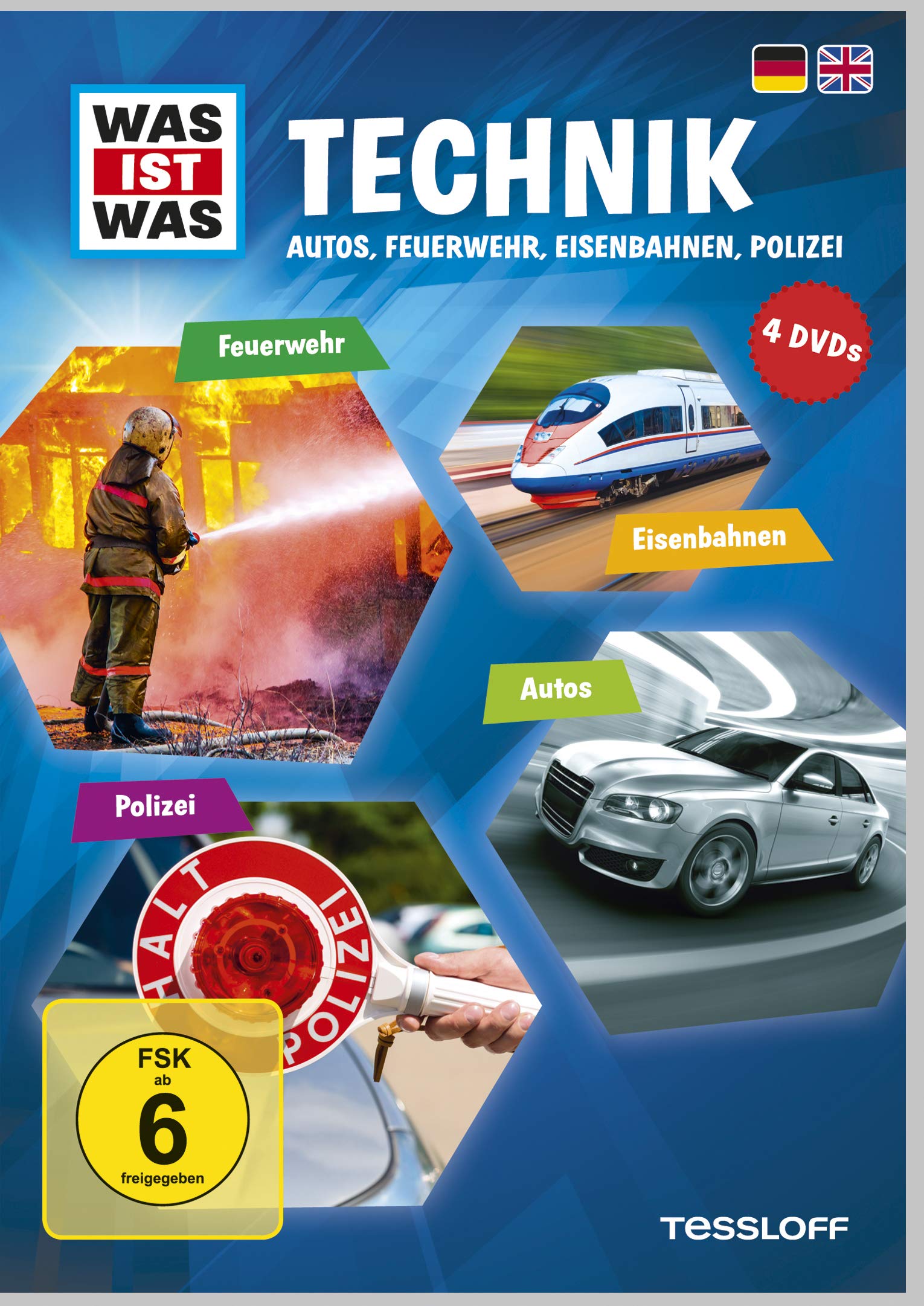 WAS IST WAS DVD Box Technology - Educational Science & Engineering DVD Collection for Kids - Perfect for Homeschooling & Classroom Learning