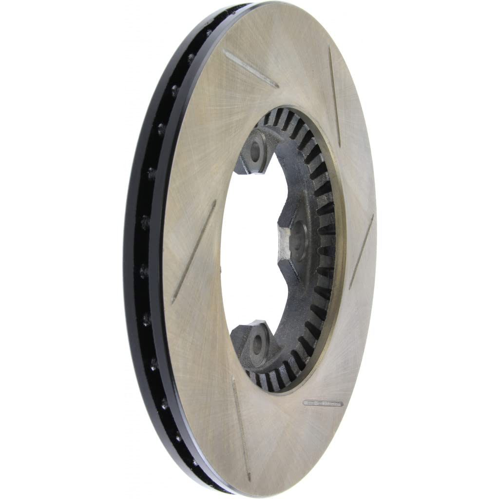StopTech Slotted Sport Brake Rotor - Front Driver Side | High-Performance Braking for Sports Cars & Track Use
