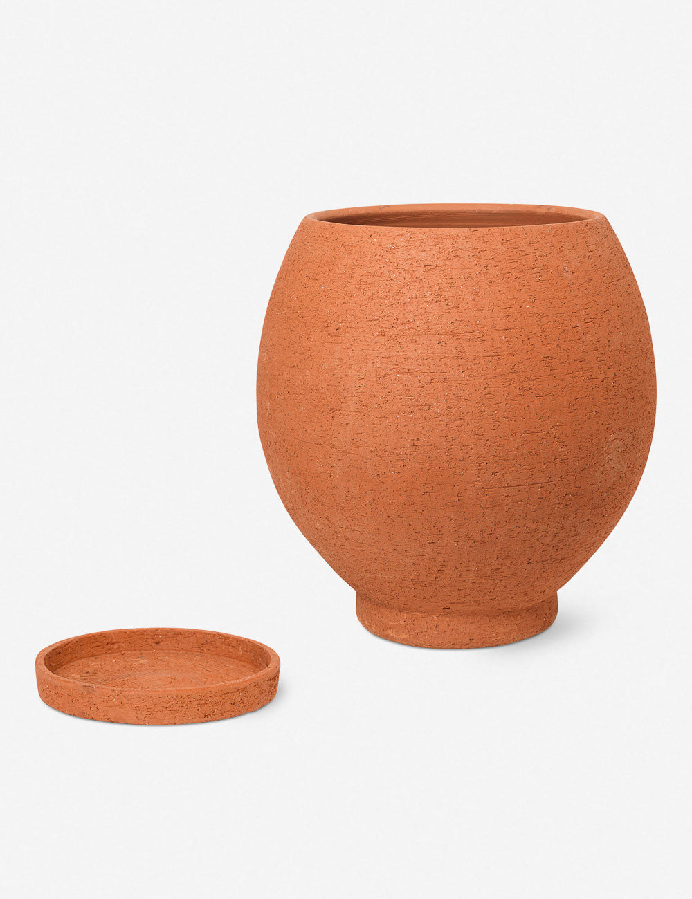 Ferm Living Ando Pot - Modern Ceramic Planter for Indoor Plants, Succulents & Home Decor - Perfect for Living Room, Bedroom & Office Spaces