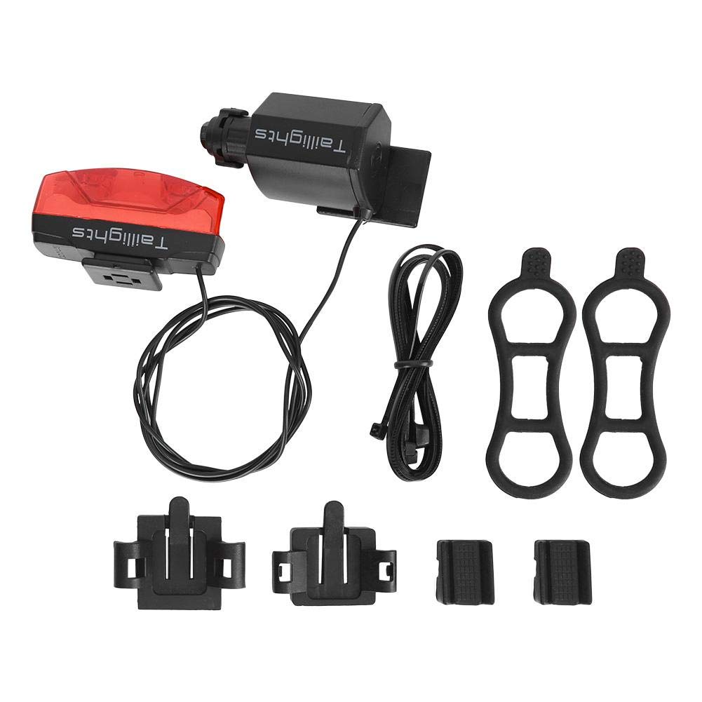 AMONIDA Magnetic Bike Taillight - Ultra Bright LED Bicycle Rear Light for Round & Flat Spoke Wheels - Waterproof, Durable Cycling Safety Light for Night Riding, Commuting & Outdoor Adventures