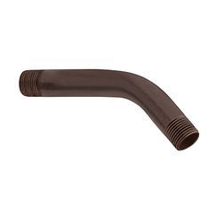Moen 6-Inch Shower Arm in Mediterranean Bronze (10154BRB) - Perfect for Bathroom Renovations & Modern Shower Installations