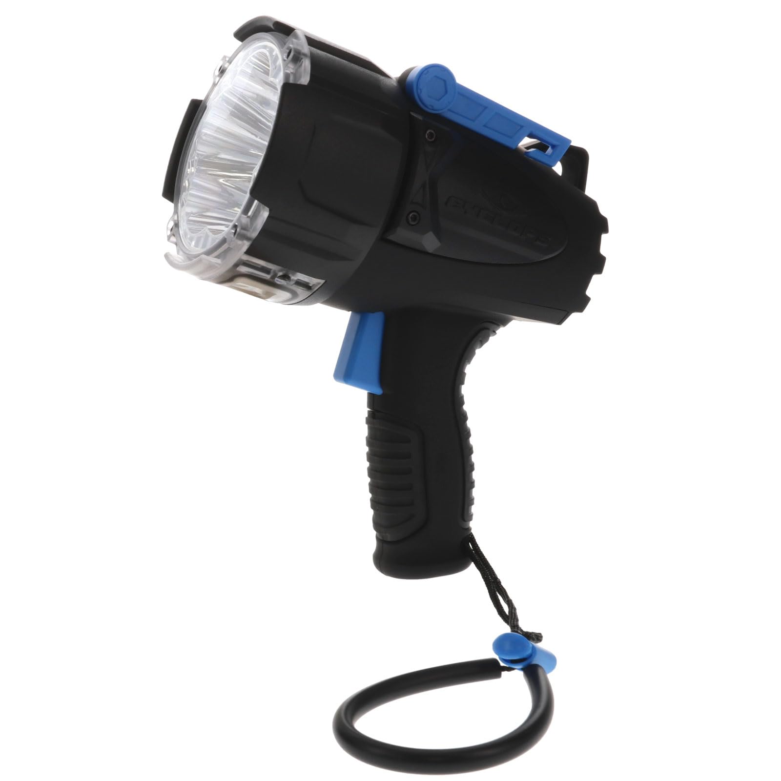 Cyclops CYMAX 10000 Lumens Waterproof LED Spotlight - Rechargeable, 4 Lighting Modes, IPX67 Rating with Detachable Red Lens & Charger | Perfect for Camping, Hunting, Emergency & Outdoor Adventures