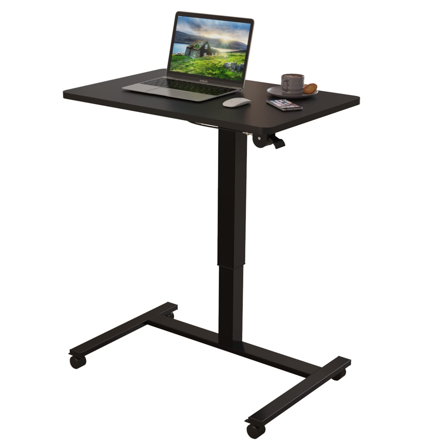 Adjustable Height Mobile Standing Desk - 28