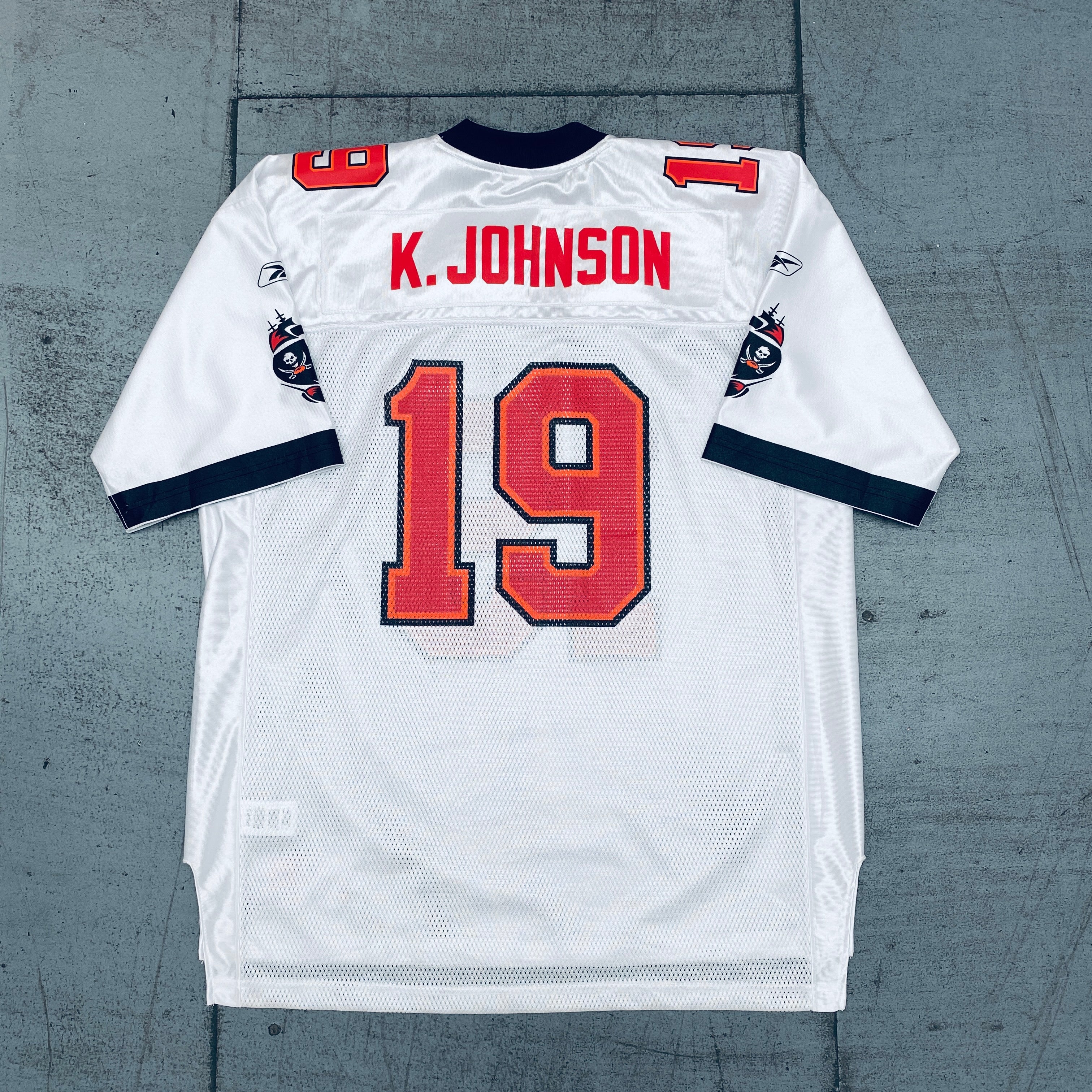 Tampa Bay Buccaneers Keyshawn Johnson 2002-2003 NFL Jersey XL - Vintage Football Shirt for Fans, Collectors & Game Day Outfits