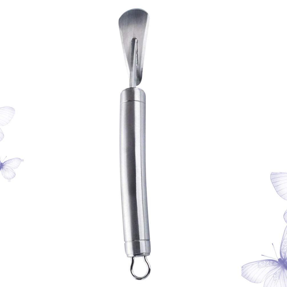 Stainless Steel Fruit Opener - Grapefruit Cutter, Lemon & Orange Peeler - Kitchen Gadget for Easy Citrus Peeling | Perfect for Juicing, Baking & Cocktail Making