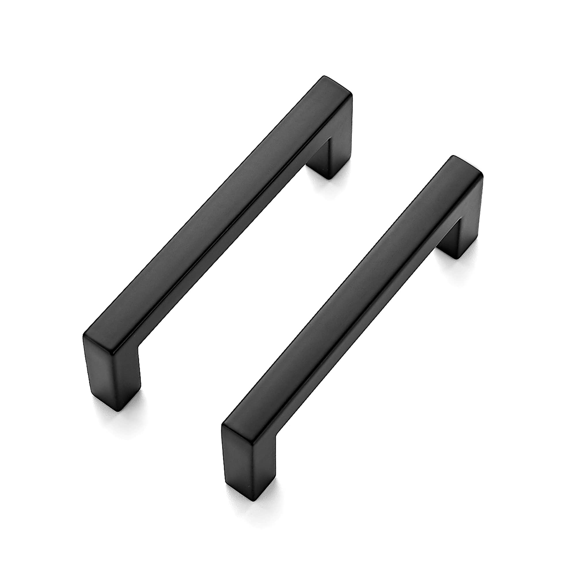 Ravinte 55-Pack 3 Inch Center to Center Slim Square Bar Drawer Pulls - Matte Black Kitchen Cabinet Handles & Hardware for Modern Cabinets, Drawers, Vanities & Furniture