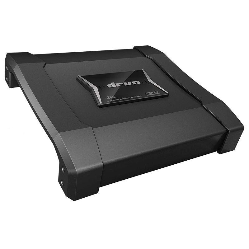 JVC KS-AX5104 4-Channel Car Amplifier - High Power Audio System for Cars, Trucks & SUVs - Perfect for Upgrading Your Vehicle Sound System