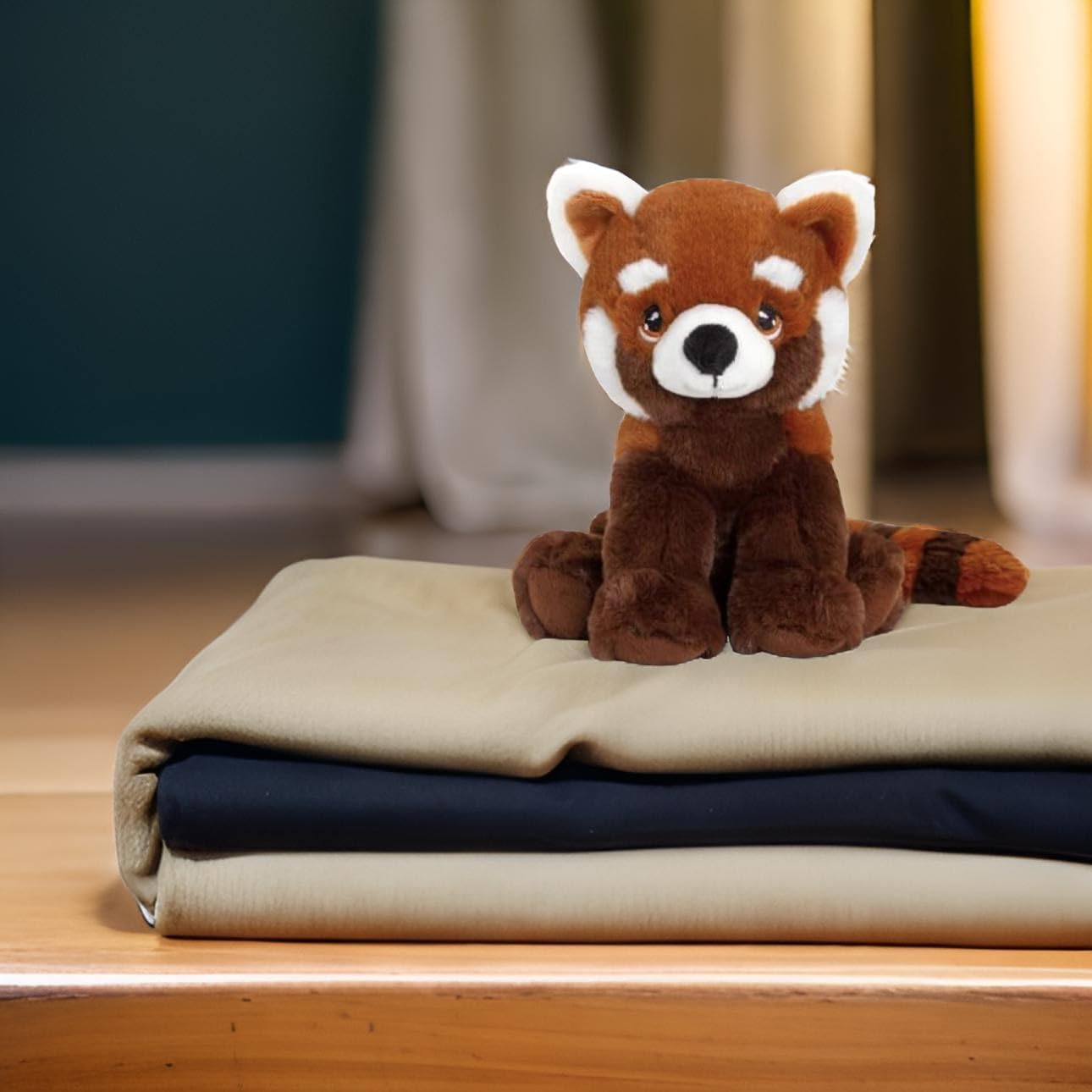 Eco-Friendly Red Panda Plush Dog Toy - 100% Recycled Material, Durable & Safe for Pets | Perfect for Chewing, Fetching, and Cuddling Playtime