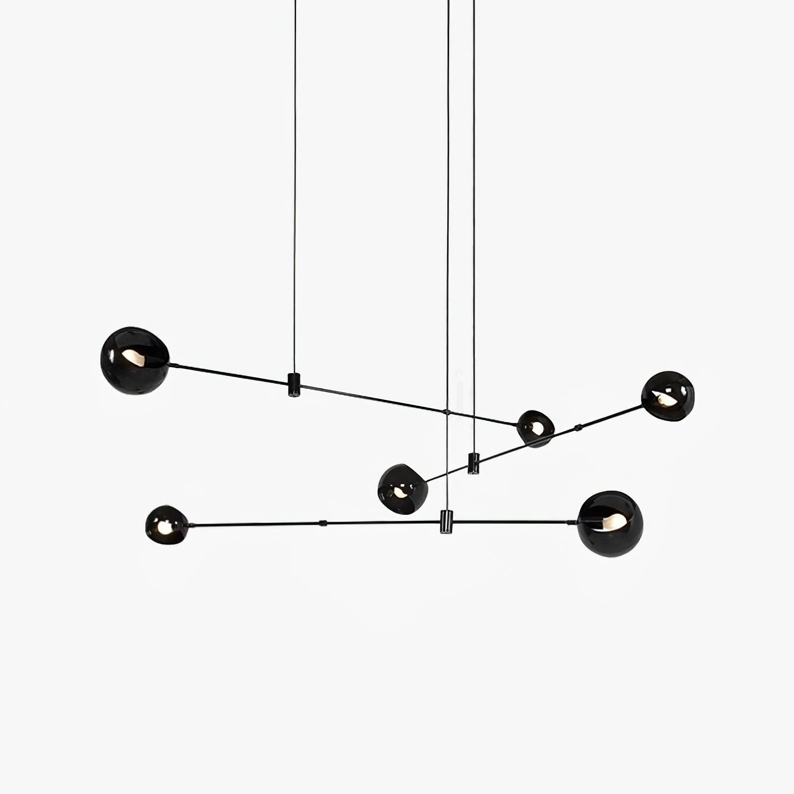 Acaba Crystal Chandelier - Elegant Modern Ceiling Light Fixture for Dining Room, Living Room & Bedroom Decor | Energy Efficient LED Lighting