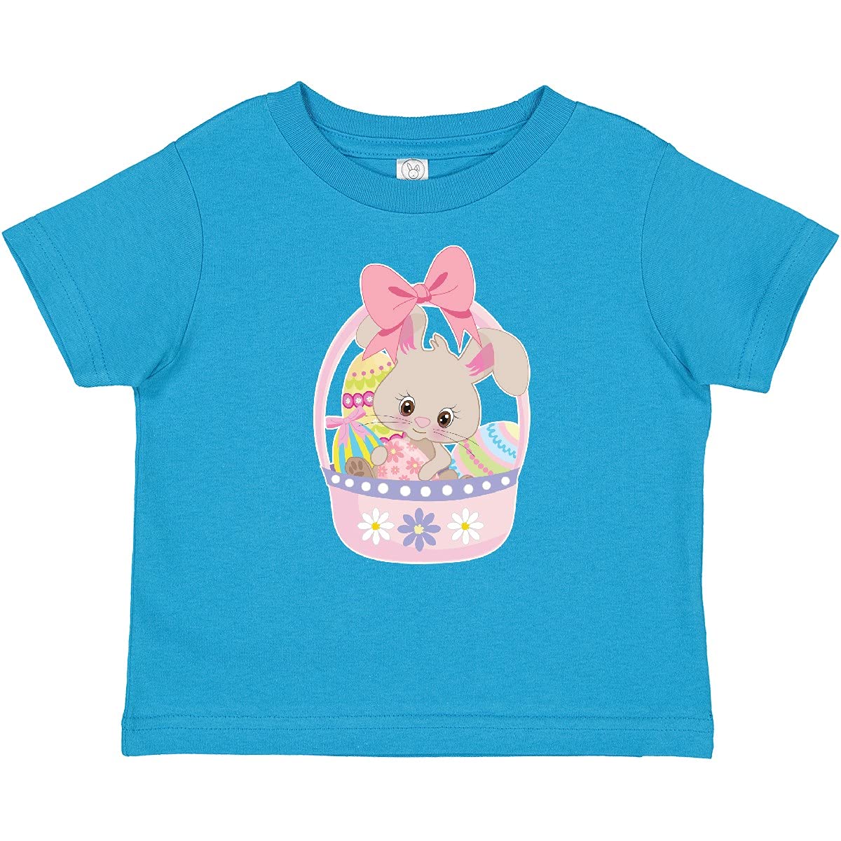 Easter Bunny Baby T-Shirt with Basket - Cute Easter Outfit for Kids