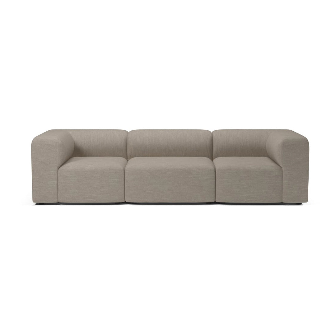 Modern Angle 3-Seater Sofa - Comfortable L-Shaped Sectional Couch for Living Room, Lounge & Small Spaces - Perfect for Apartments, Dorms and Cozy Home Decor
