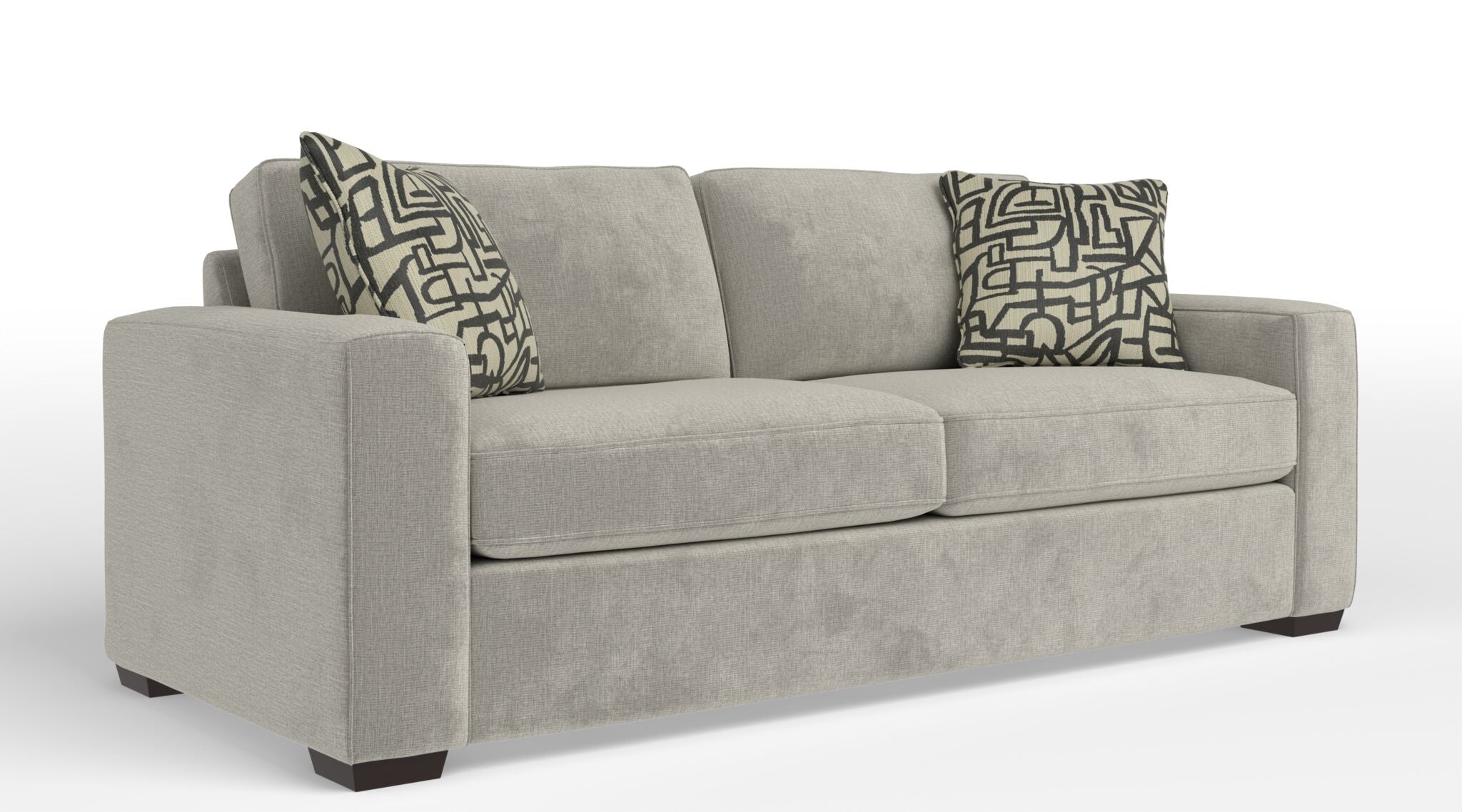 Celeste Sofa in Stucco Beige - Modern Comfortable Living Room Furniture for Home & Office | Perfect for Lounging, Entertaining & Relaxing