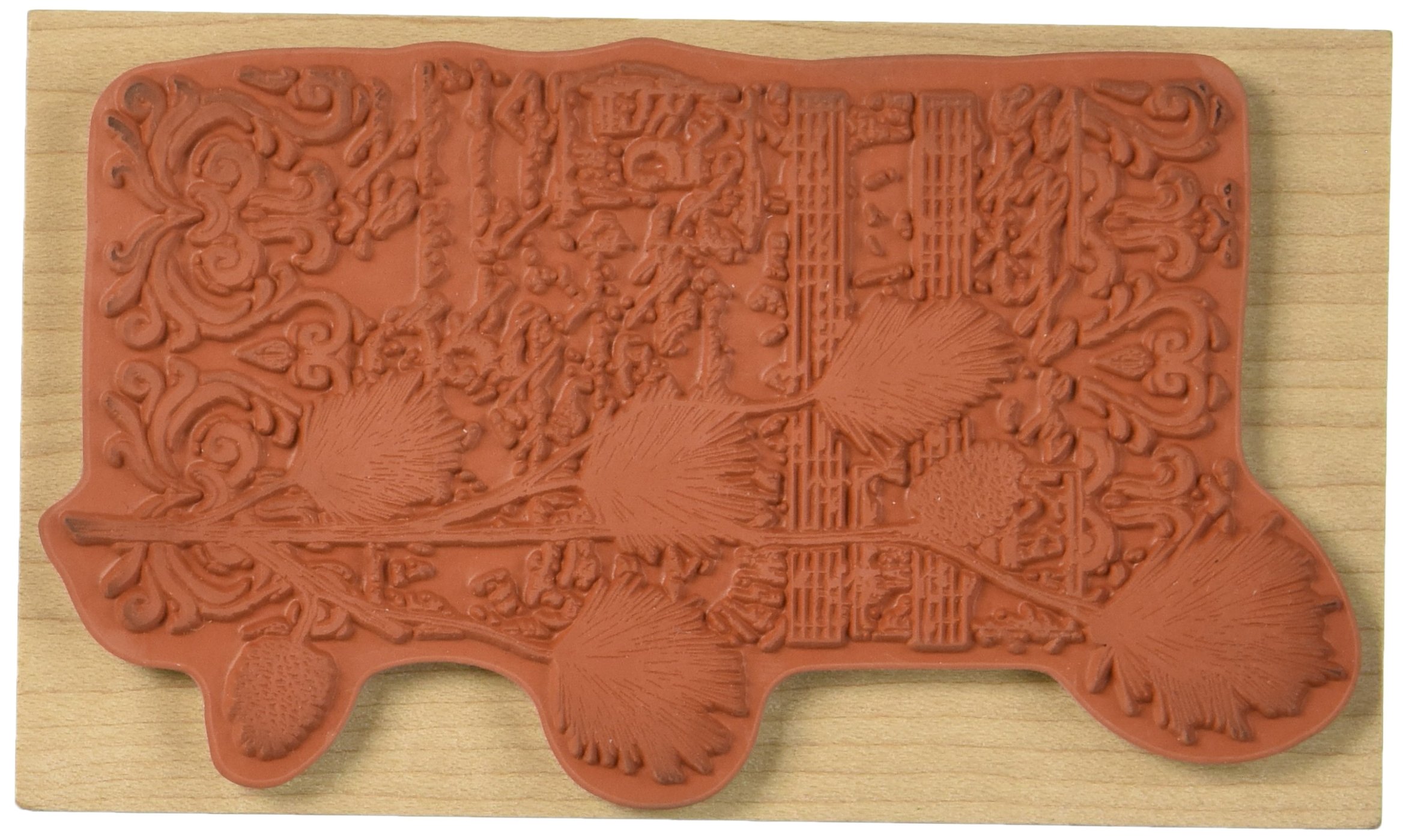 Penny Black Christmas Wood-Mounted Rubber Stamps for Holiday Cards, DIY Scrapbooking & Gift Wrapping - Festive Holiday Crafting Supplies