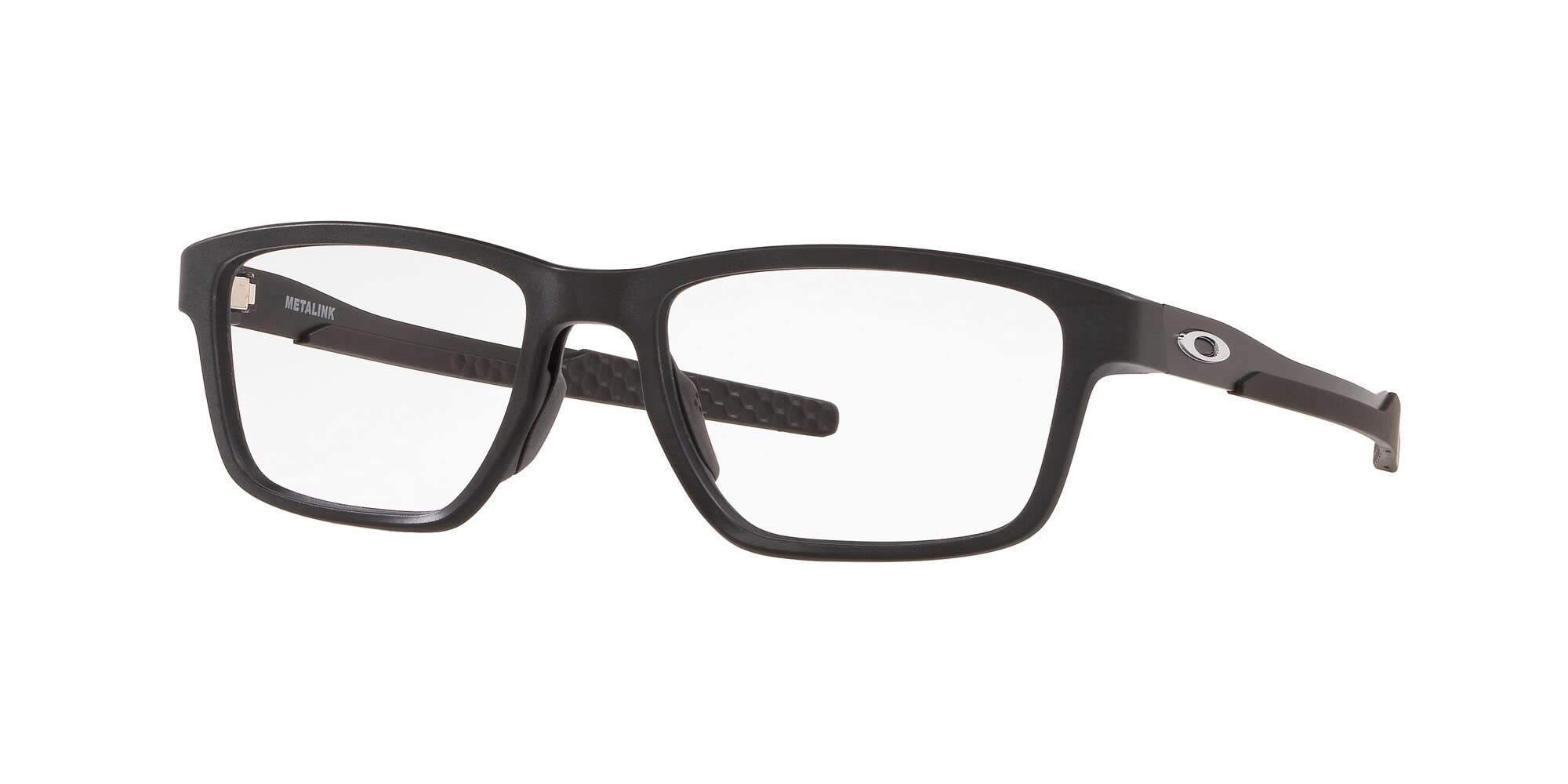 Oakley Men's Ox8153 Metalink Rectangular Prescription Eyeglass Frames - Lightweight & Durable for Work, Driving & Everyday Wear