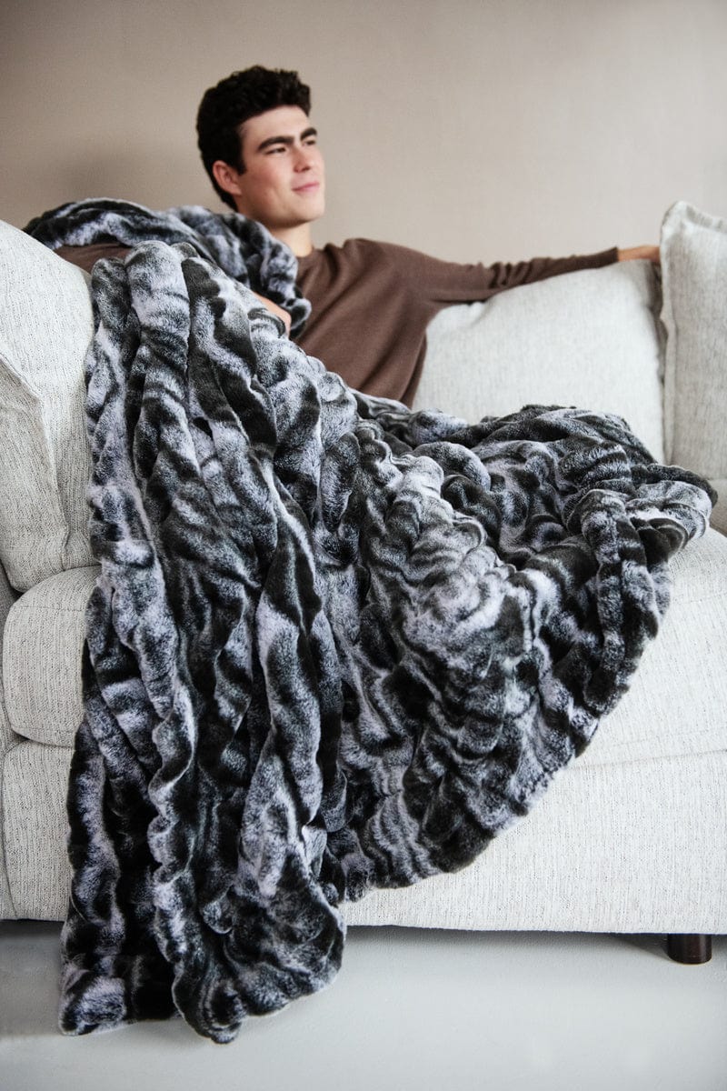 Luxury Marble Onyx Weighted Blanket for Adults - Soft & Cozy Cooling Weighted Blanket for Stress Relief, Anxiety & Better Sleep - Perfect for Home, Office & Travel Use