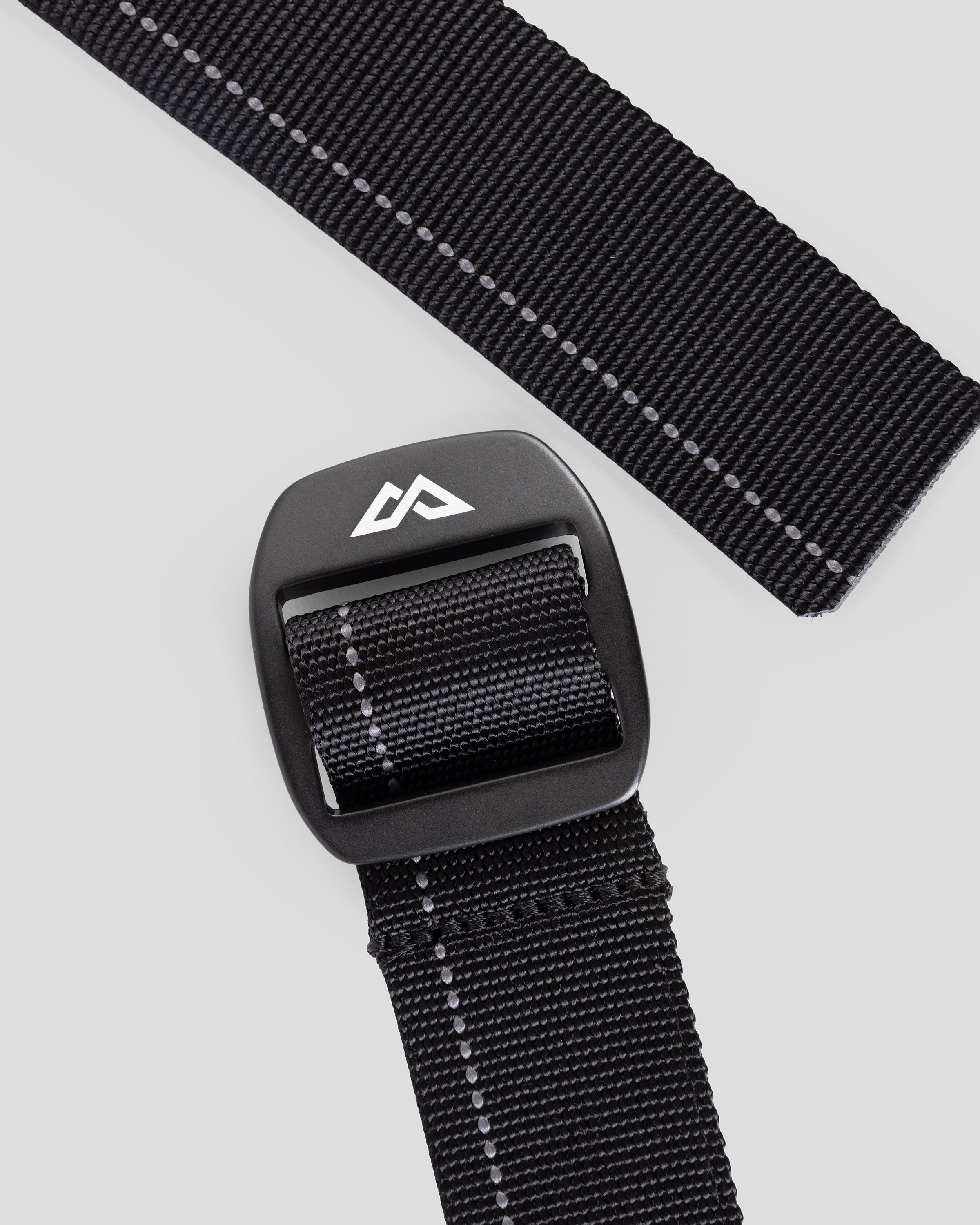 Premium Tech Belt for Men - Black Stingray Leather with Adjustable Buckle | Stylish & Durable Waist Support for Work, Travel & Everyday Wear