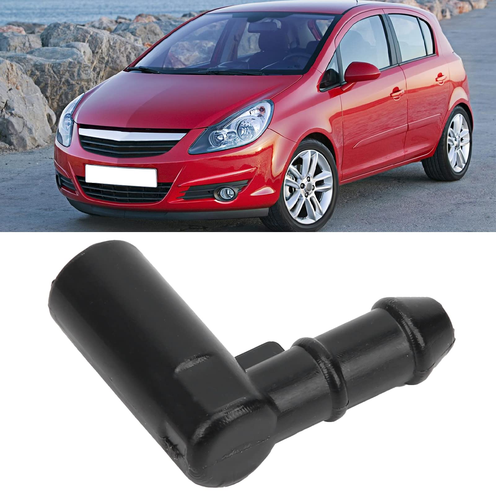 Universal Windshield Washer Hose Connector - Replacement Wiper Water Pipe Fitting for Vauxhall Astra H, Vectra, Zafira B - Perfect for DIY Car Maintenance & Windshield Cleaning