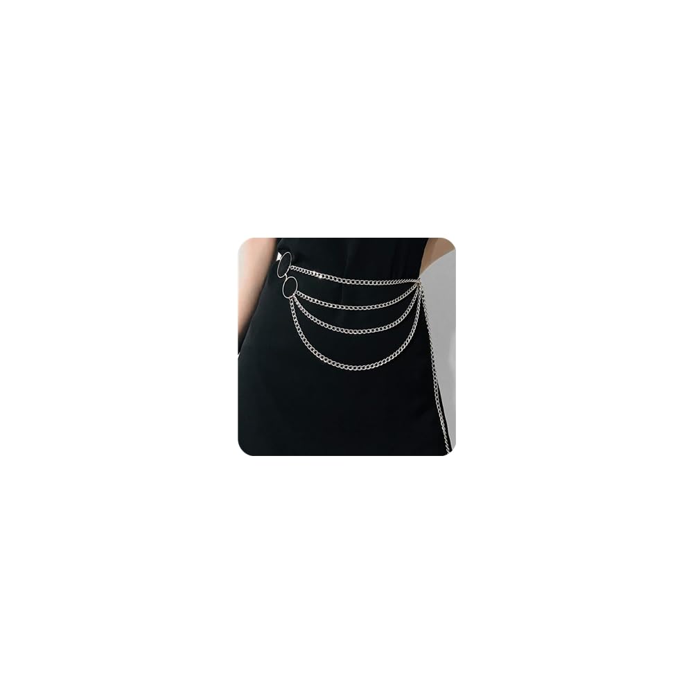 Bohemian Layered Waist Chain - Gold Body Jewelry for Women | Belly Chain Belt for Prom, Party & Festival | Sexy Accessory for Women & Girls | Perfect for Beach, Music Festivals & Date Nights